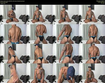 tyler_muscle — 35 minute Chaturbate male cam show recording, 720p, Feb 5, 2021