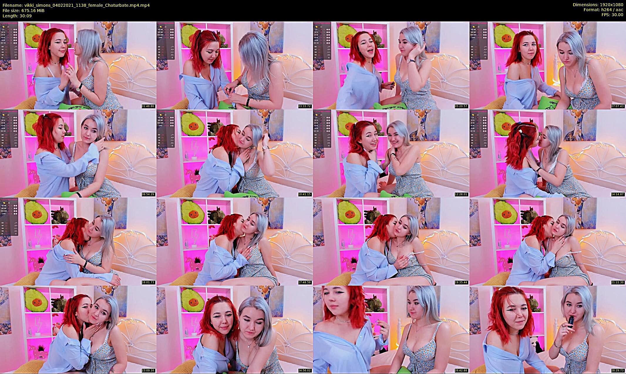 vikki_simons — 31 minute Chaturbate couple cam show recording, 1080p, Feb 4, 2021