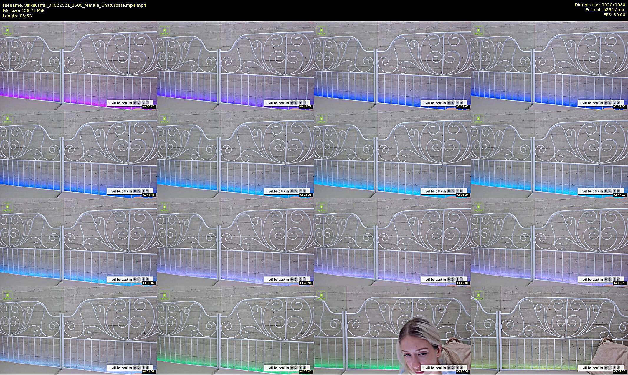 vikkilustful — 6 minute Chaturbate female cam show recording, 1080p, Feb 4, 2021