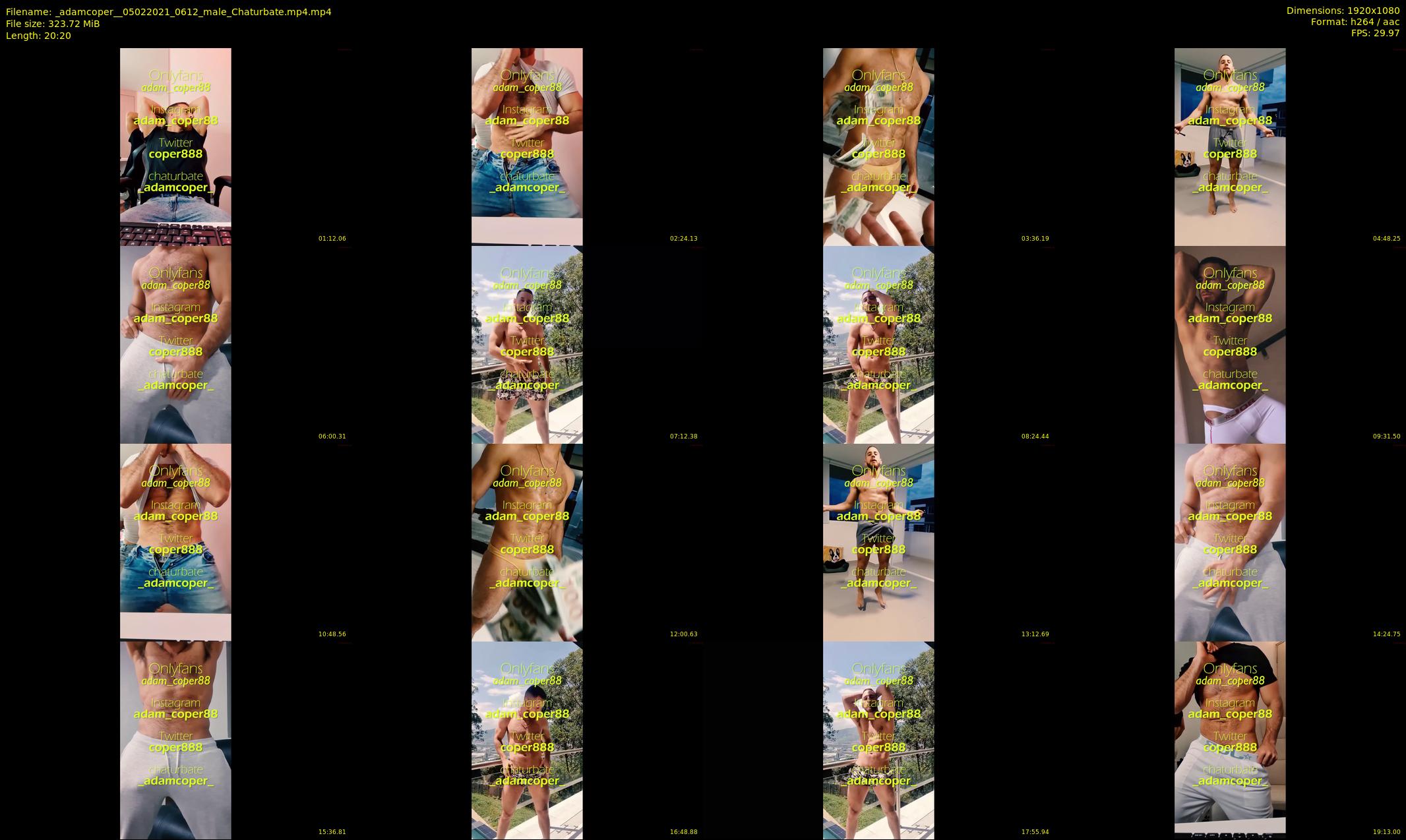 _adamcoper_ — 21 minute Chaturbate male cam show recording, 1080p, Feb 5, 2021