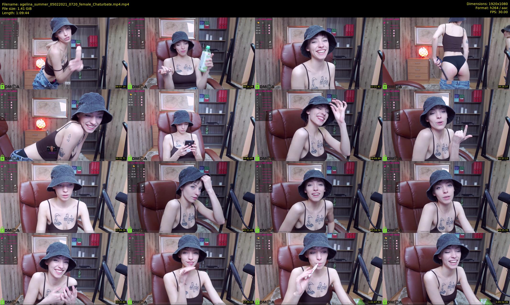 agelina_summer — 70 minute Chaturbate female cam show recording, 1080p, Feb 5, 2021