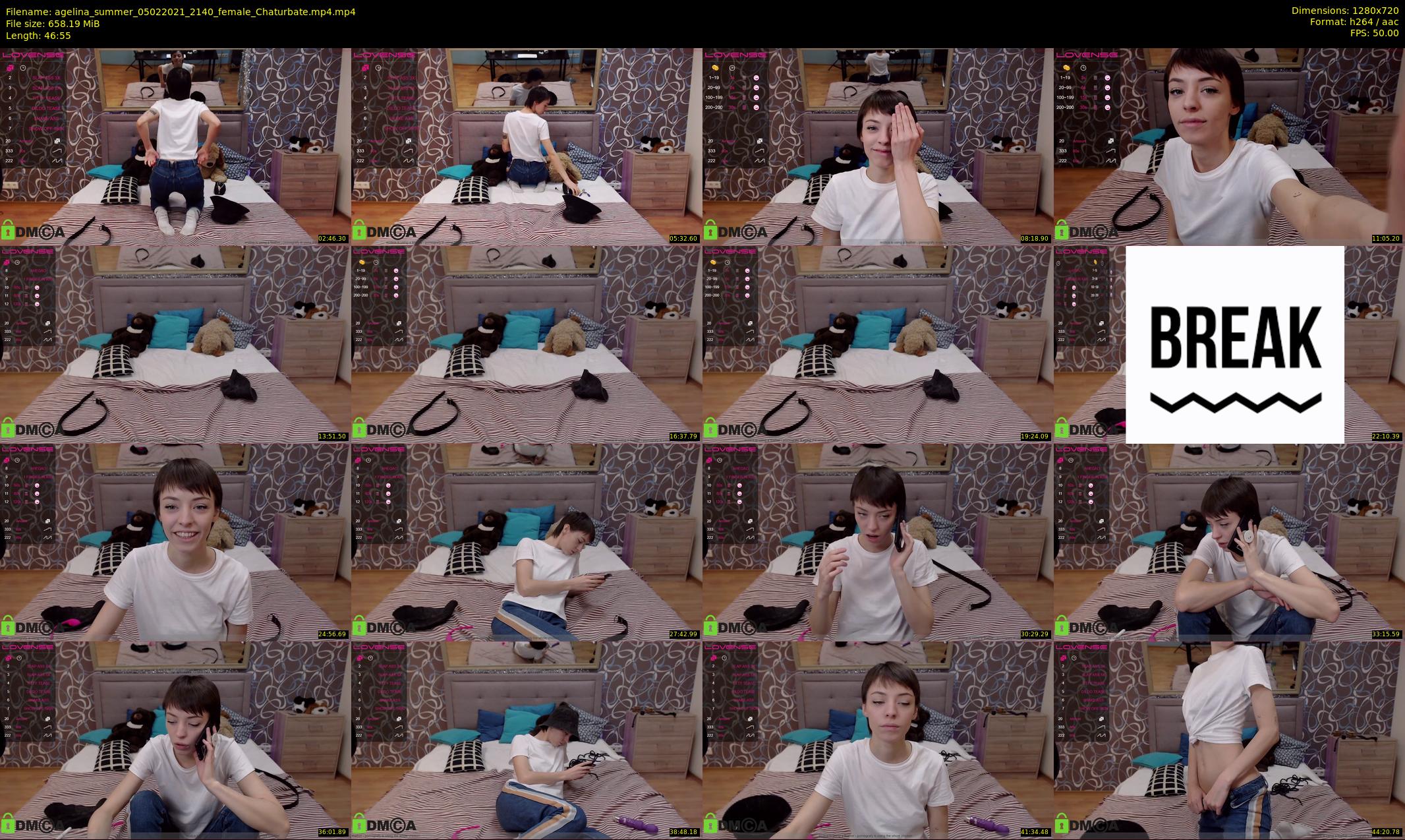 agelina_summer — 47 minute Chaturbate female cam show recording, 720p, Feb 5, 2021