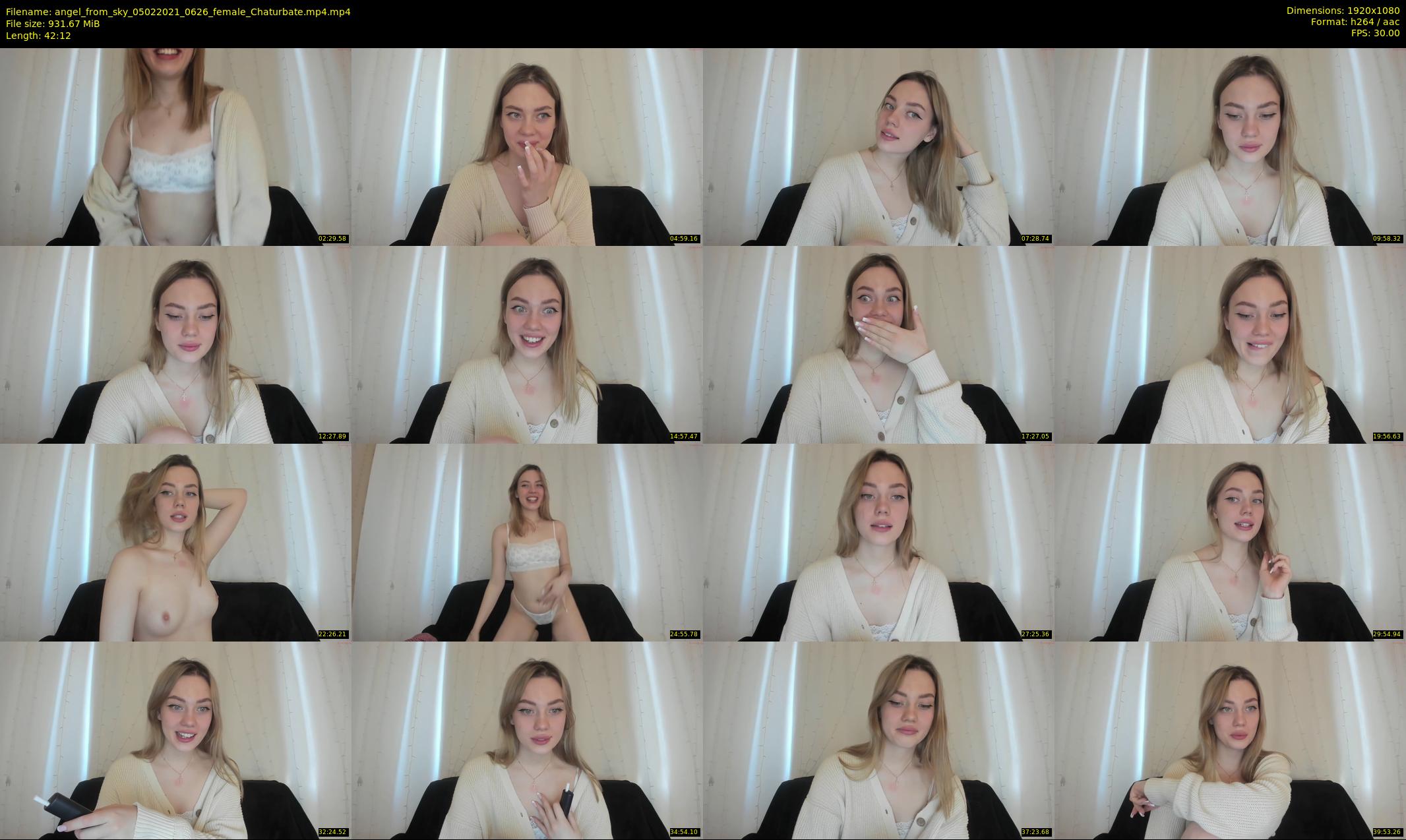 angel_from_sky — 43 minute Chaturbate female cam show recording, 1080p, Feb 5, 2021