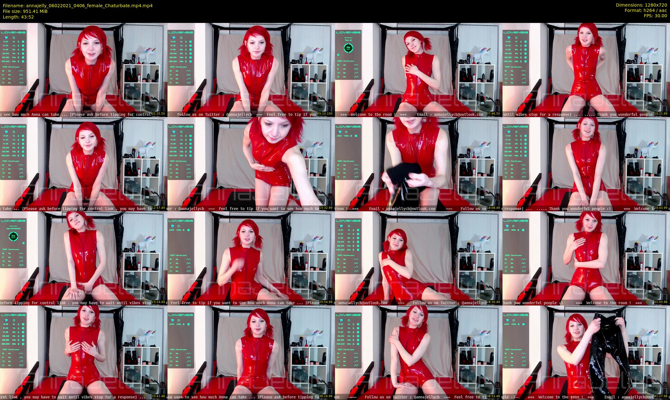 annajelly — 44 minute Chaturbate couple cam show recording, 720p, Feb 6, 2021