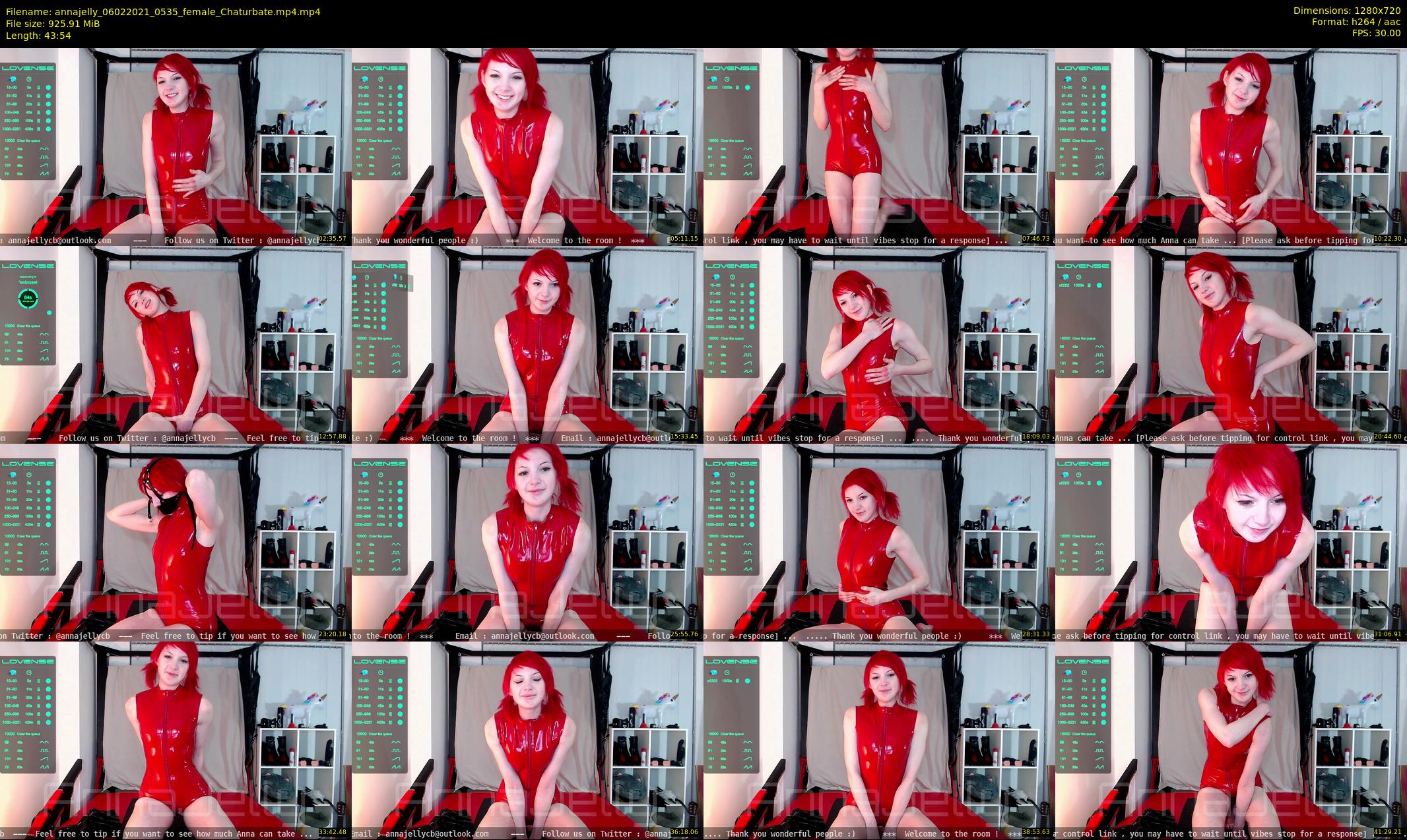 annajelly — 44 minute Chaturbate couple cam show recording, 720p, Feb 6, 2021