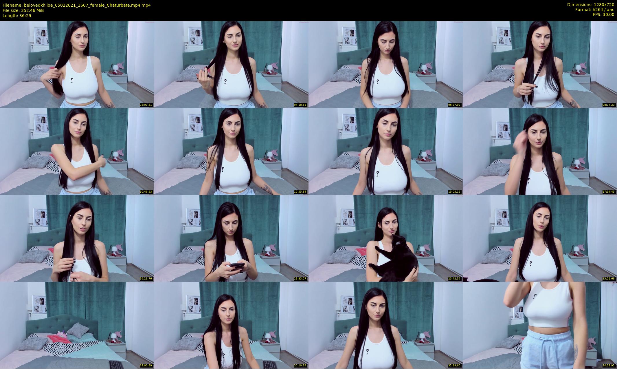 belovedkhlloe — 37 minute Chaturbate female cam show recording, 720p, Feb 5, 2021