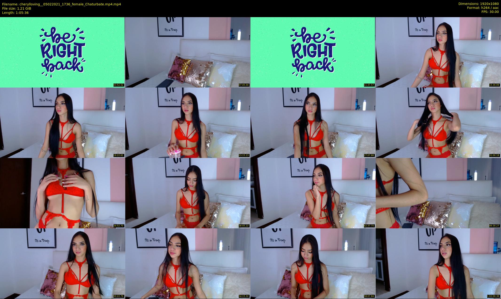 cherylloving_ — 66 minute Chaturbate female cam show recording, 1080p, Feb 5, 2021