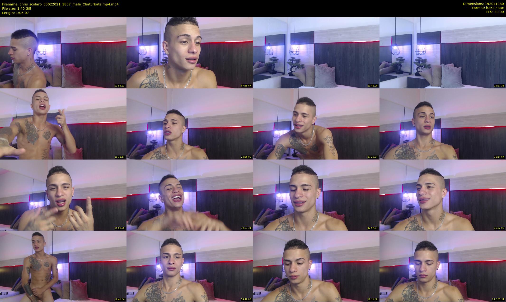 chris_scolaro — 67 minute Chaturbate male cam show recording, 1080p, Feb 5, 2021