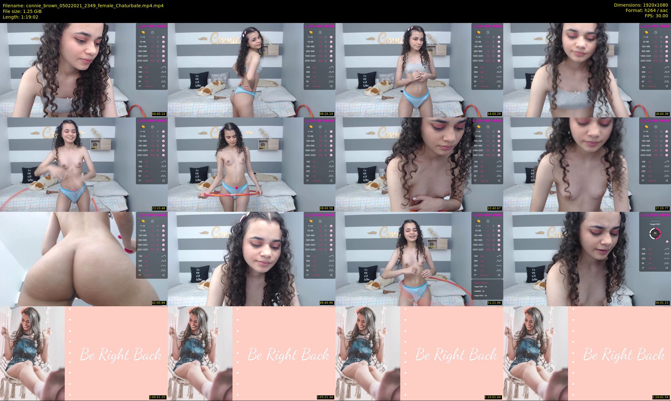 connie_brown — 80 minute Chaturbate female cam show recording, 1080p, Feb 5, 2021