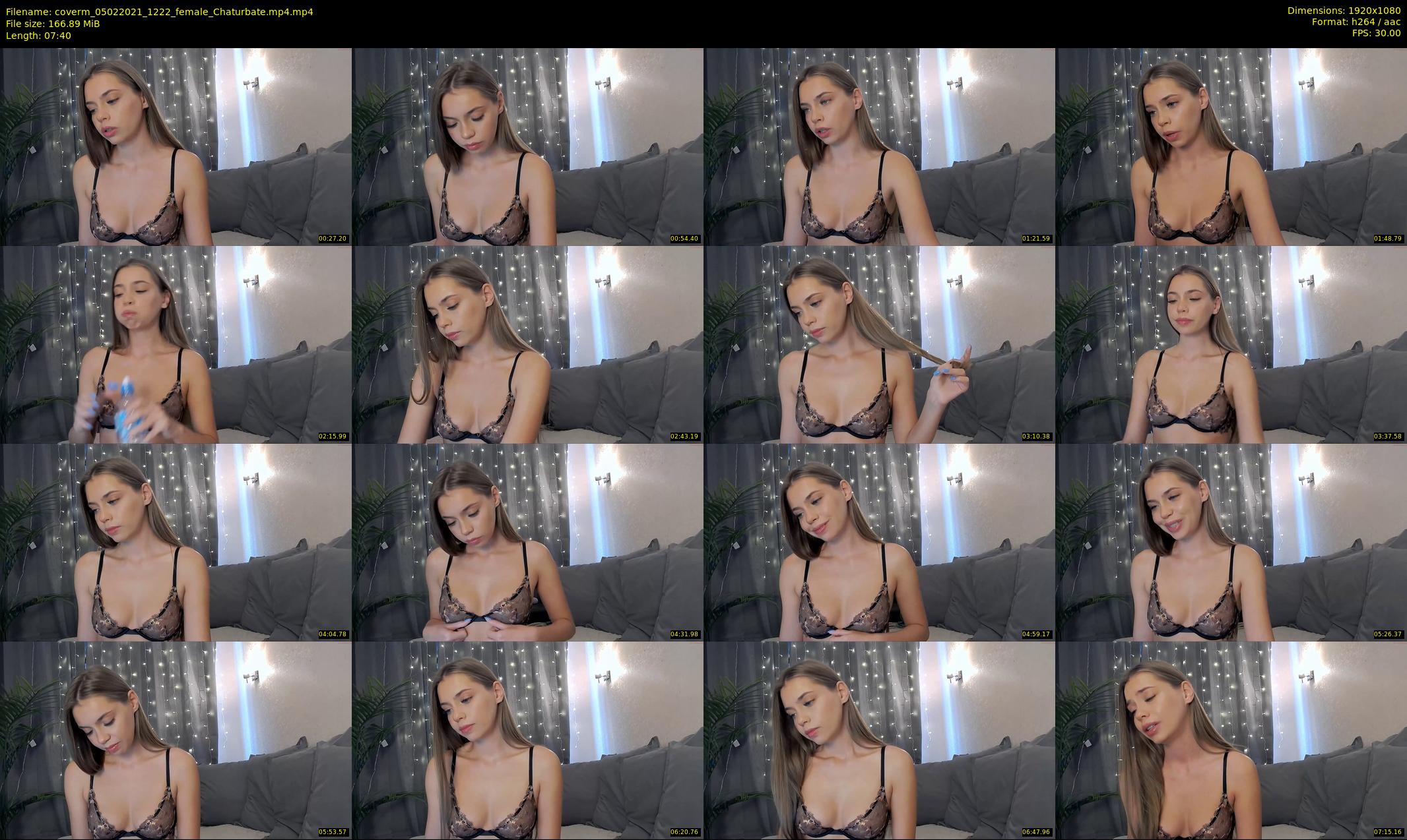 coverm — 8 minute Chaturbate female cam show recording, 1080p, Feb 5, 2021