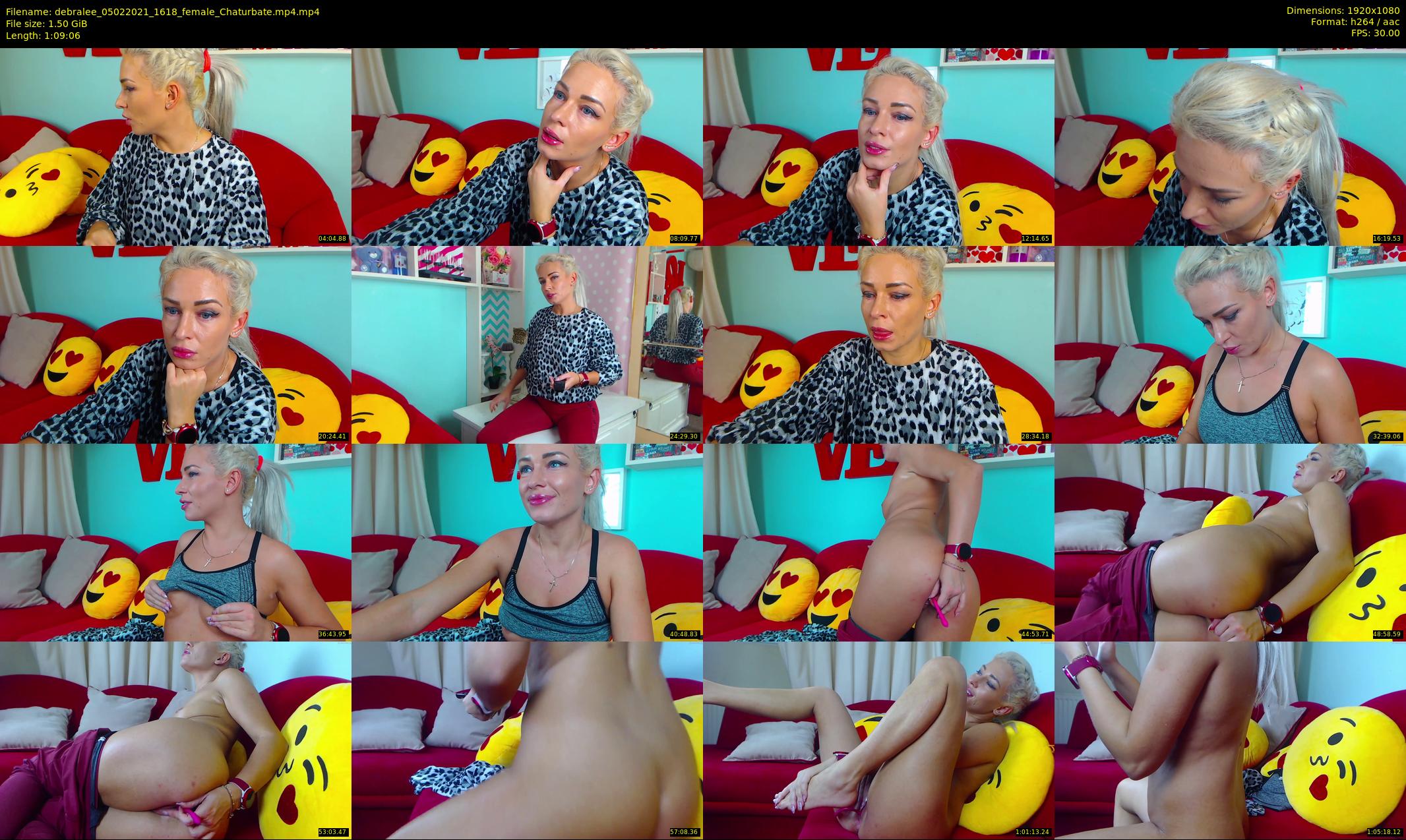 debralee — 70 minute Chaturbate female cam show recording, 1080p, Feb 5, 2021