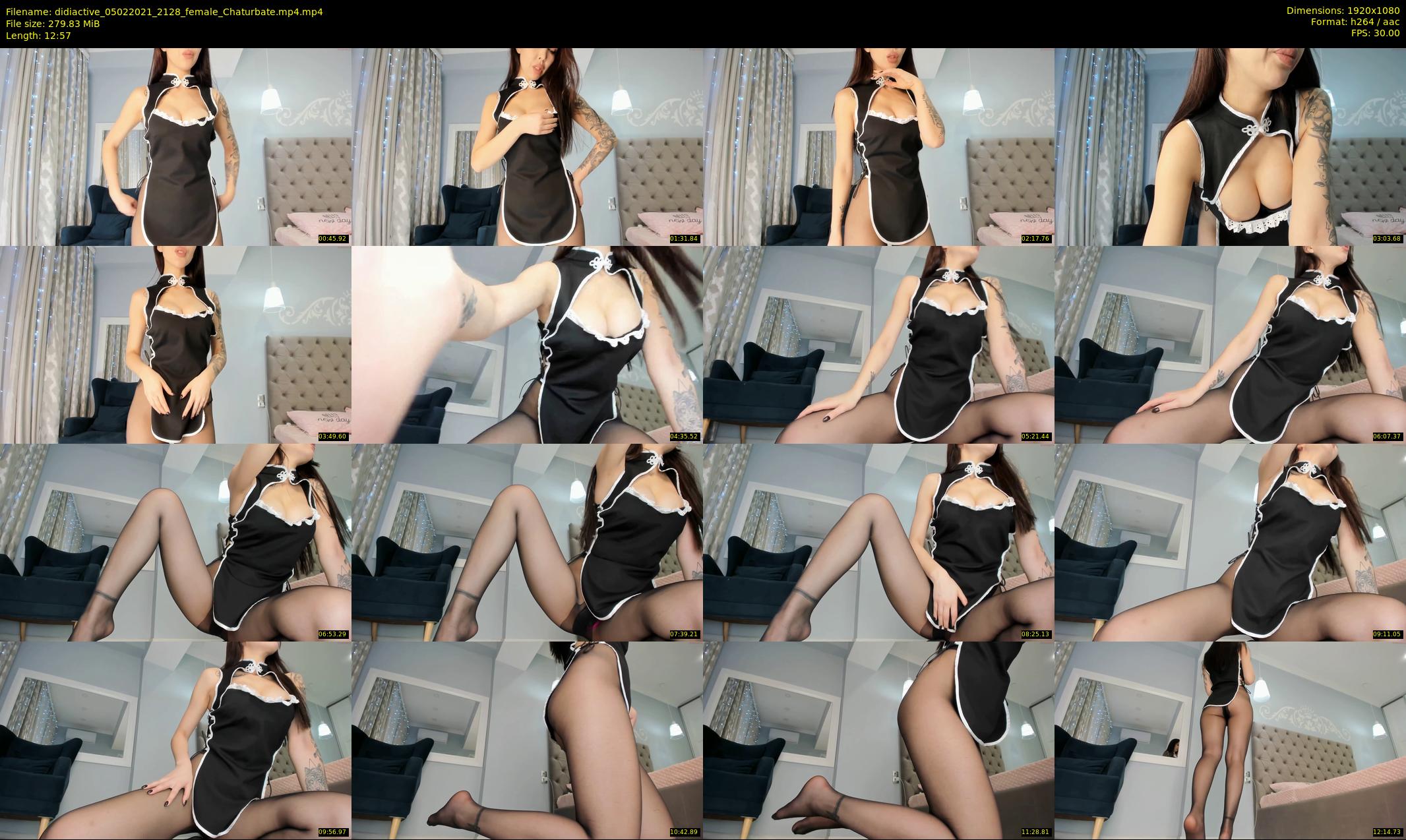 didiactive — 13 minute Chaturbate female cam show recording, 1080p, Feb 5, 2021