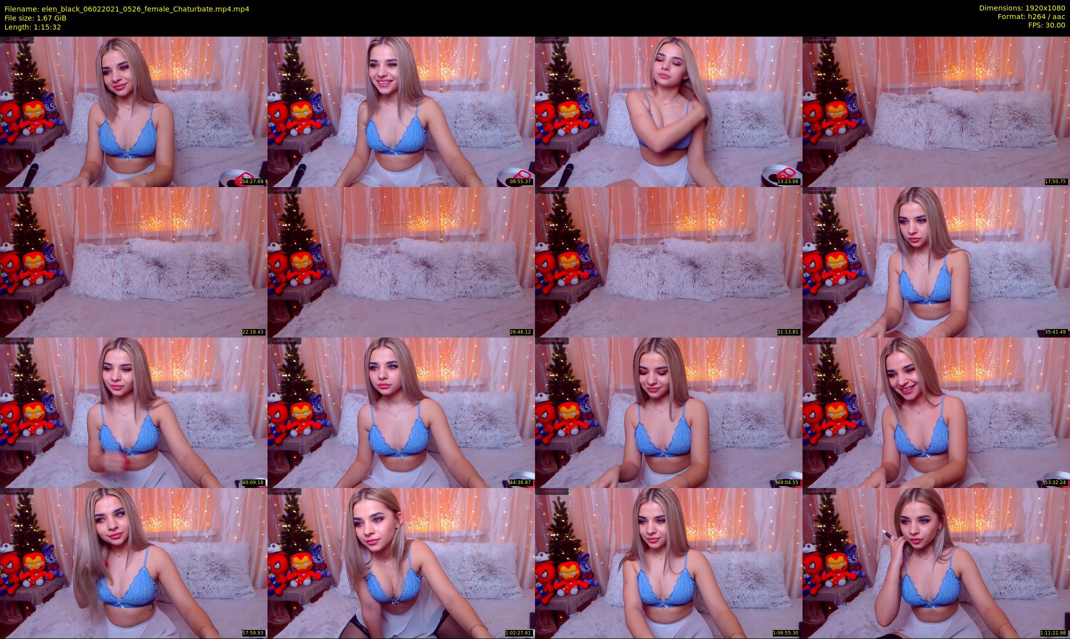 elen_black — 76 minute Chaturbate female cam show recording, 1080p, Feb 6, 2021