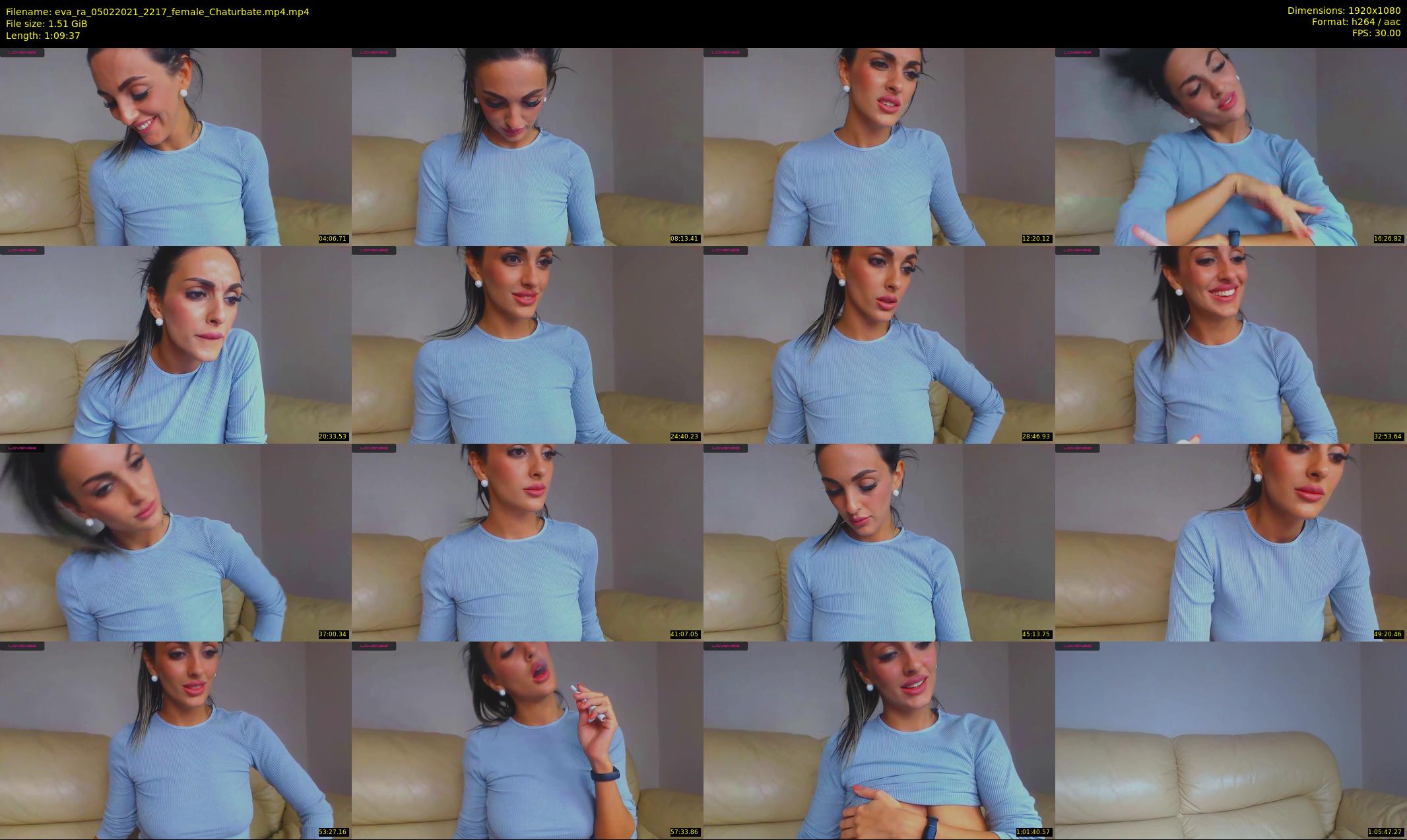 eva_ra — 70 minute Chaturbate female cam show recording, 1080p, Feb 5, 2021