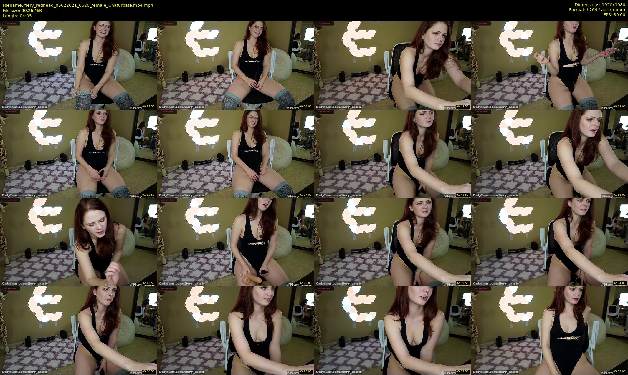 fiery_redhead — 5 minute Chaturbate female cam show recording, 1080p, Feb 5, 2021