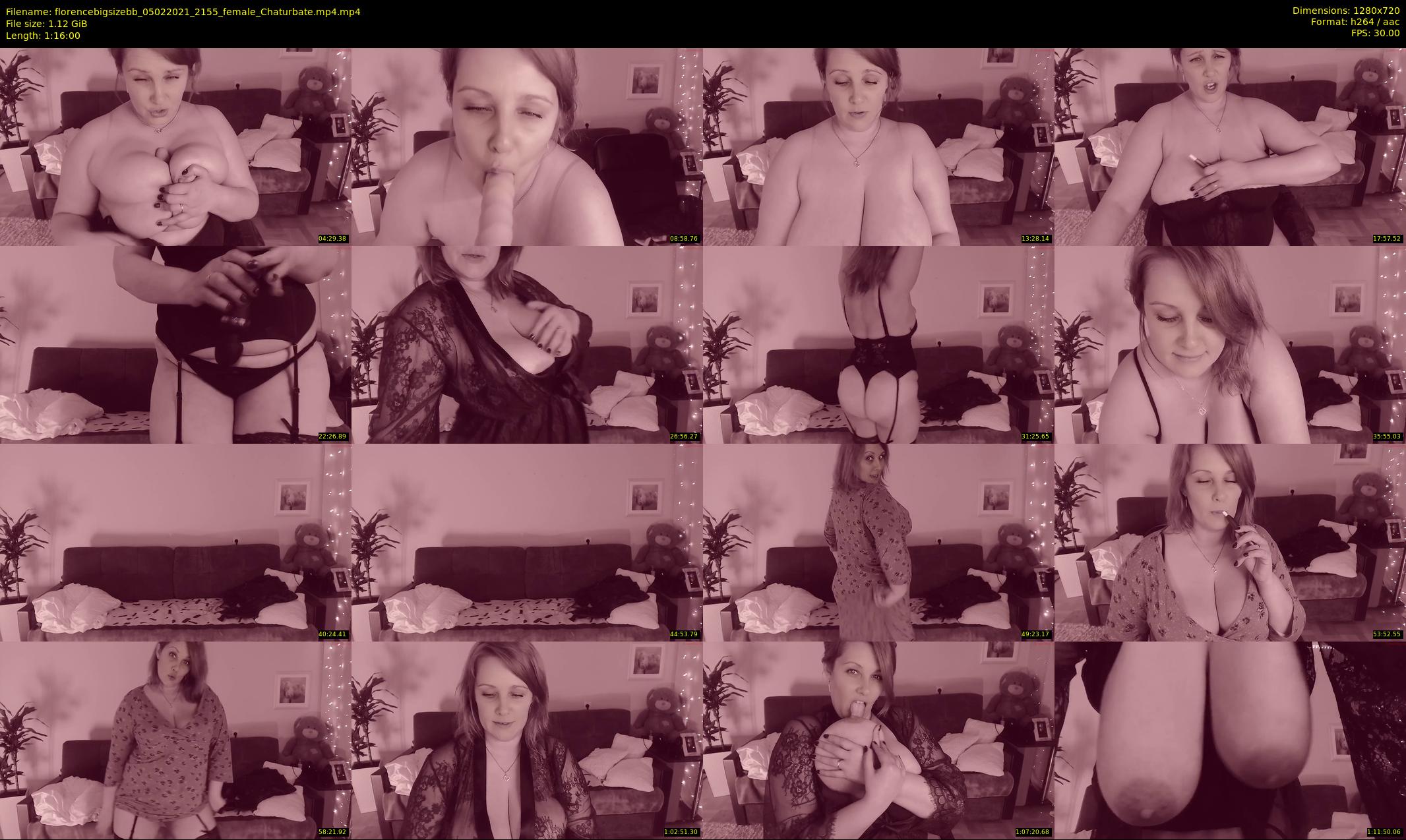 florencebigsizebb — 76 minute Chaturbate female cam show recording, 720p, Feb 5, 2021