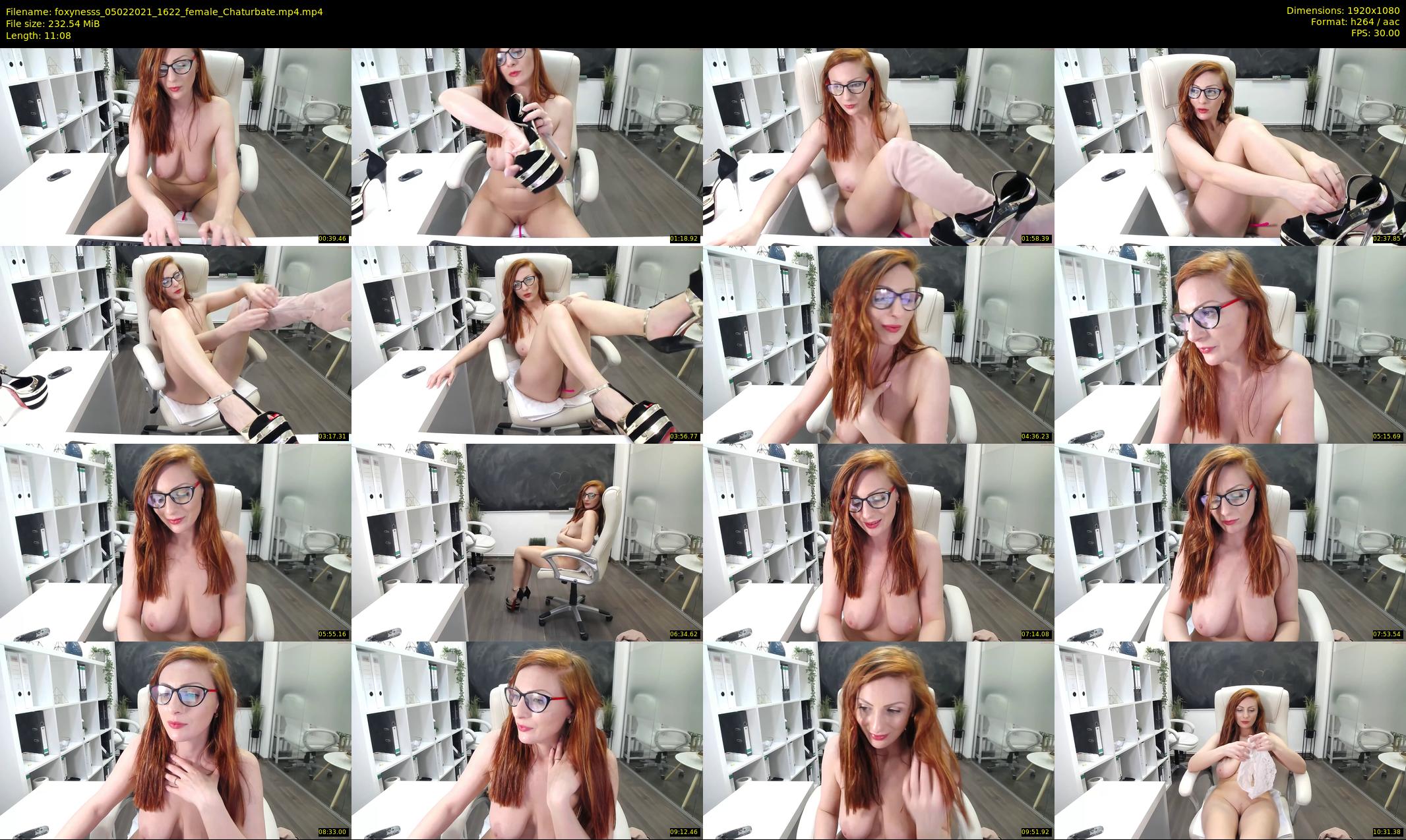 foxynesss — 12 minute Chaturbate female cam show recording, 1080p, Feb 5, 2021