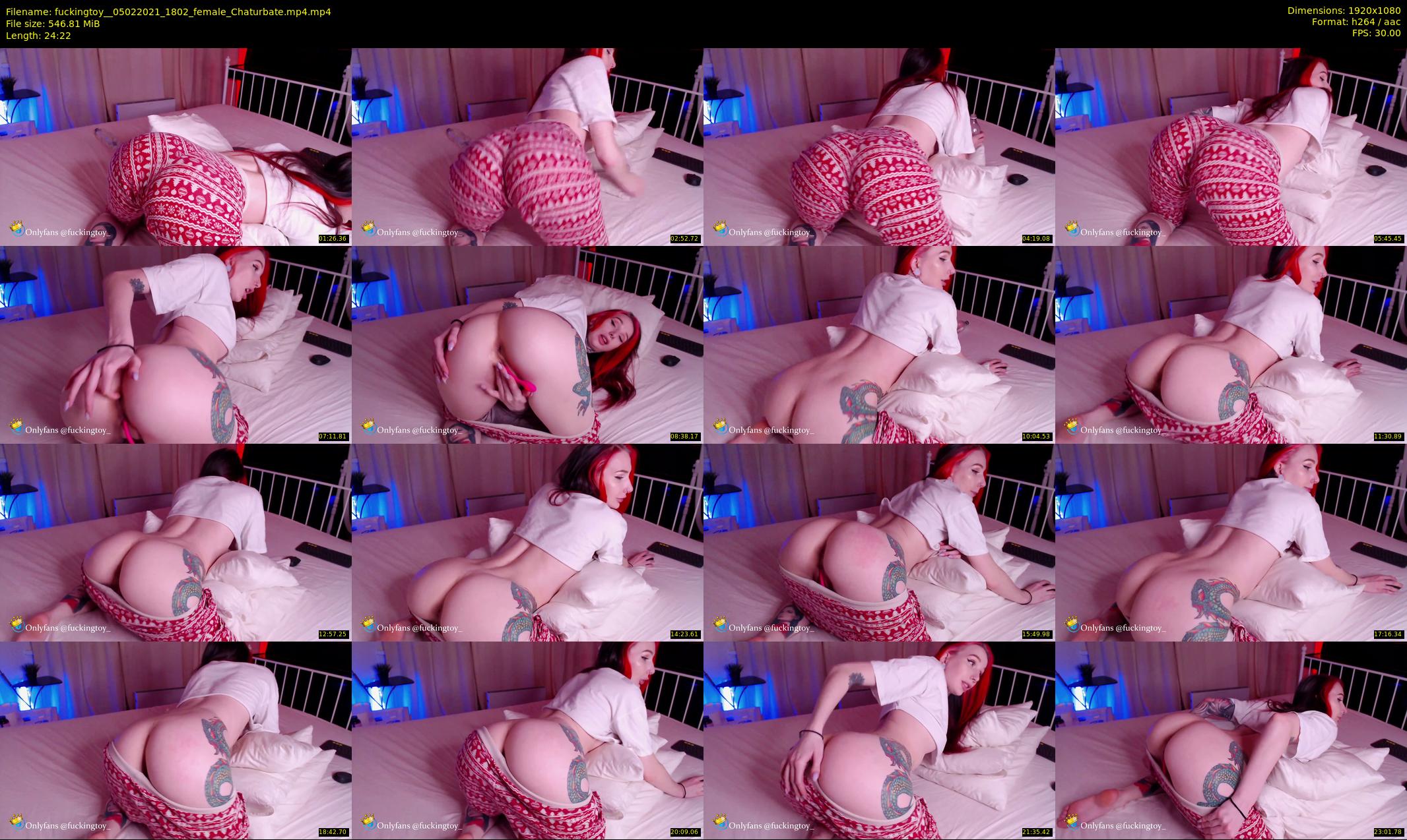 fuckingtoy_ — 25 minute Chaturbate female cam show recording, 1080p, Feb 5, 2021