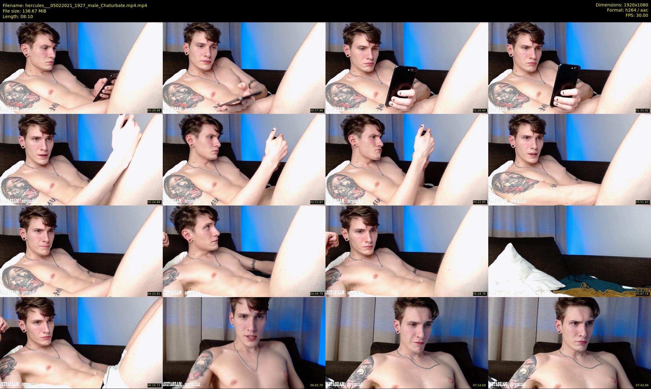 hercules__ — 9 minute Chaturbate male cam show recording, 1080p, Feb 5, 2021