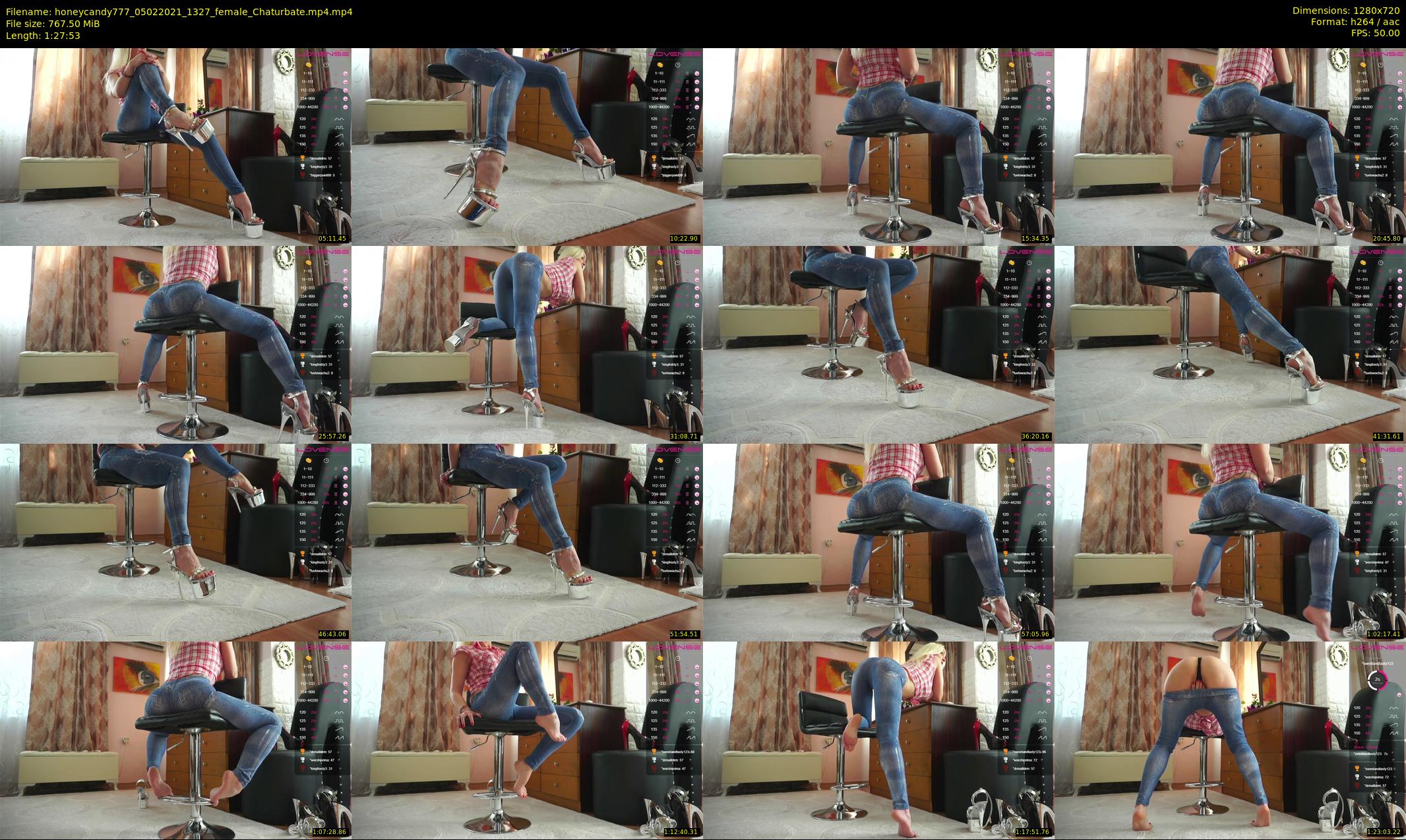 honeycandy777 — 88 minute Chaturbate couple cam show recording, 720p, Feb 5, 2021