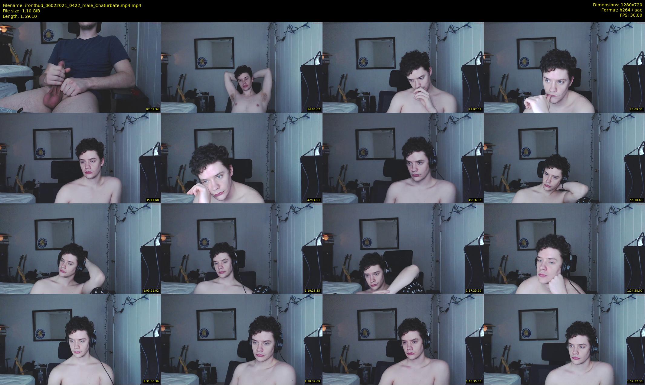 ironthud — 120 minute Chaturbate male cam show recording, 720p, Feb 6, 2021