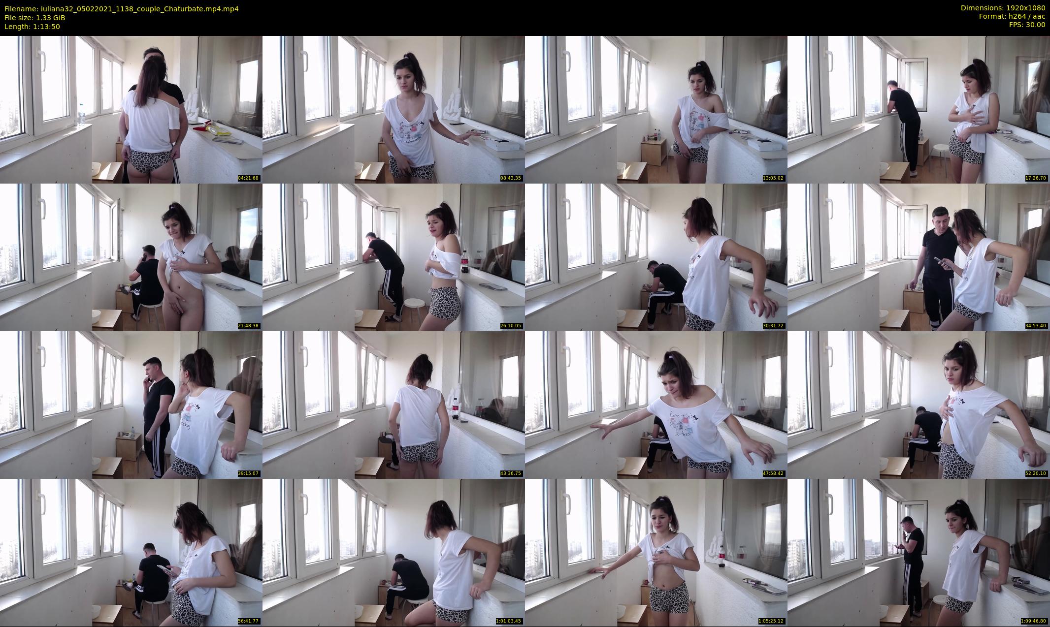 iuliana32 — 74 minute Chaturbate couple cam show recording, 1080p, Feb 5, 2021