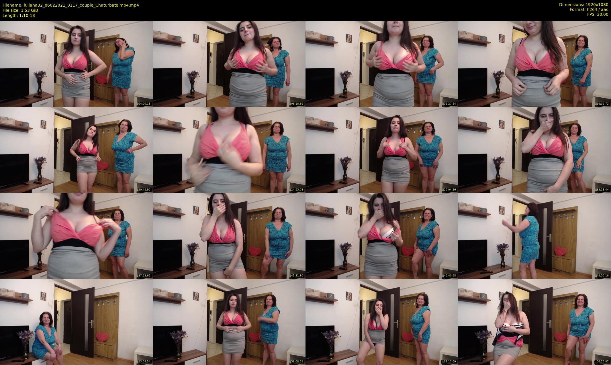 iuliana32 — 71 minute Chaturbate couple cam show recording, 1080p, Feb 6, 2021