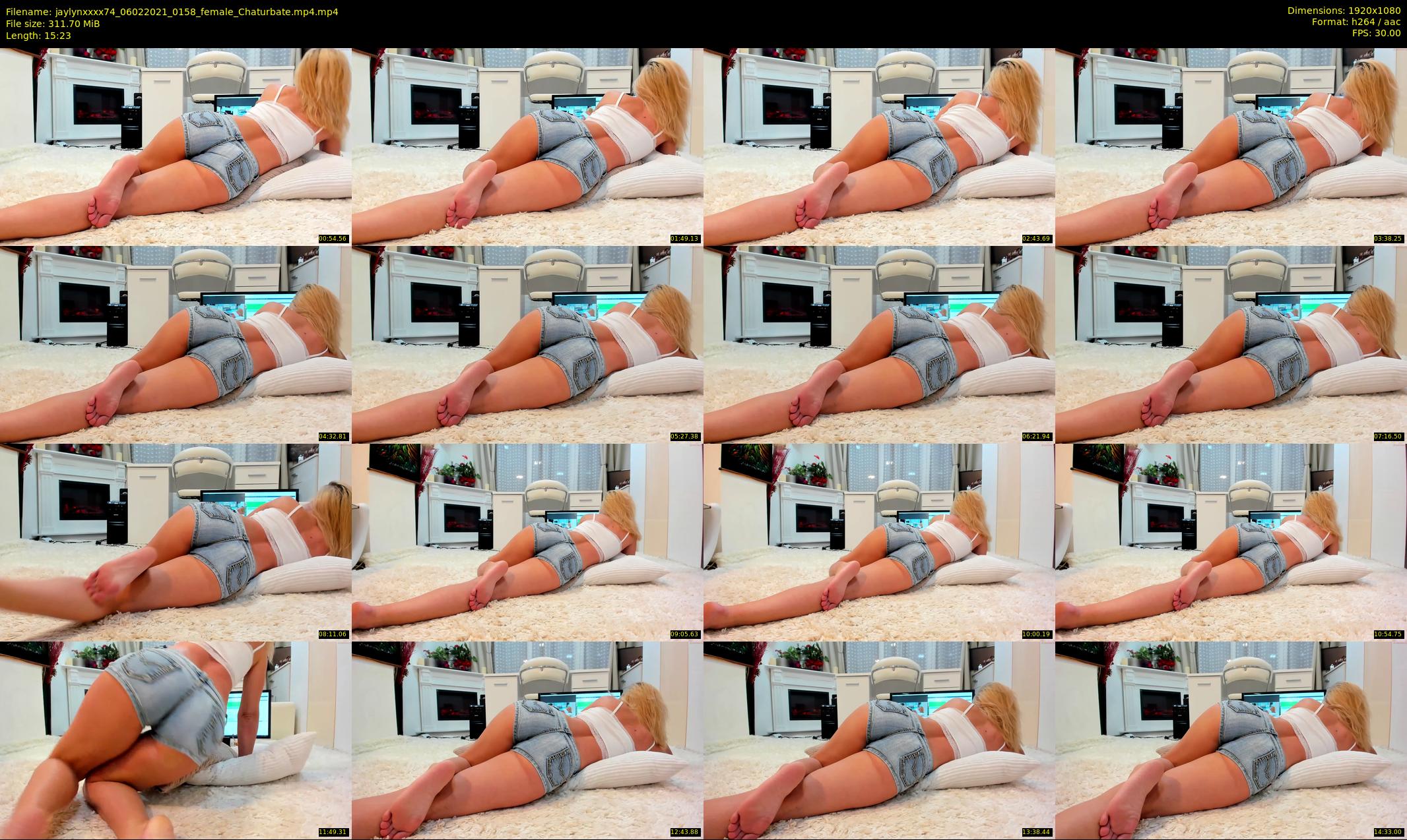 jaylynxxxx74 — 16 minute Chaturbate female cam show recording, 1080p, Feb 6, 2021