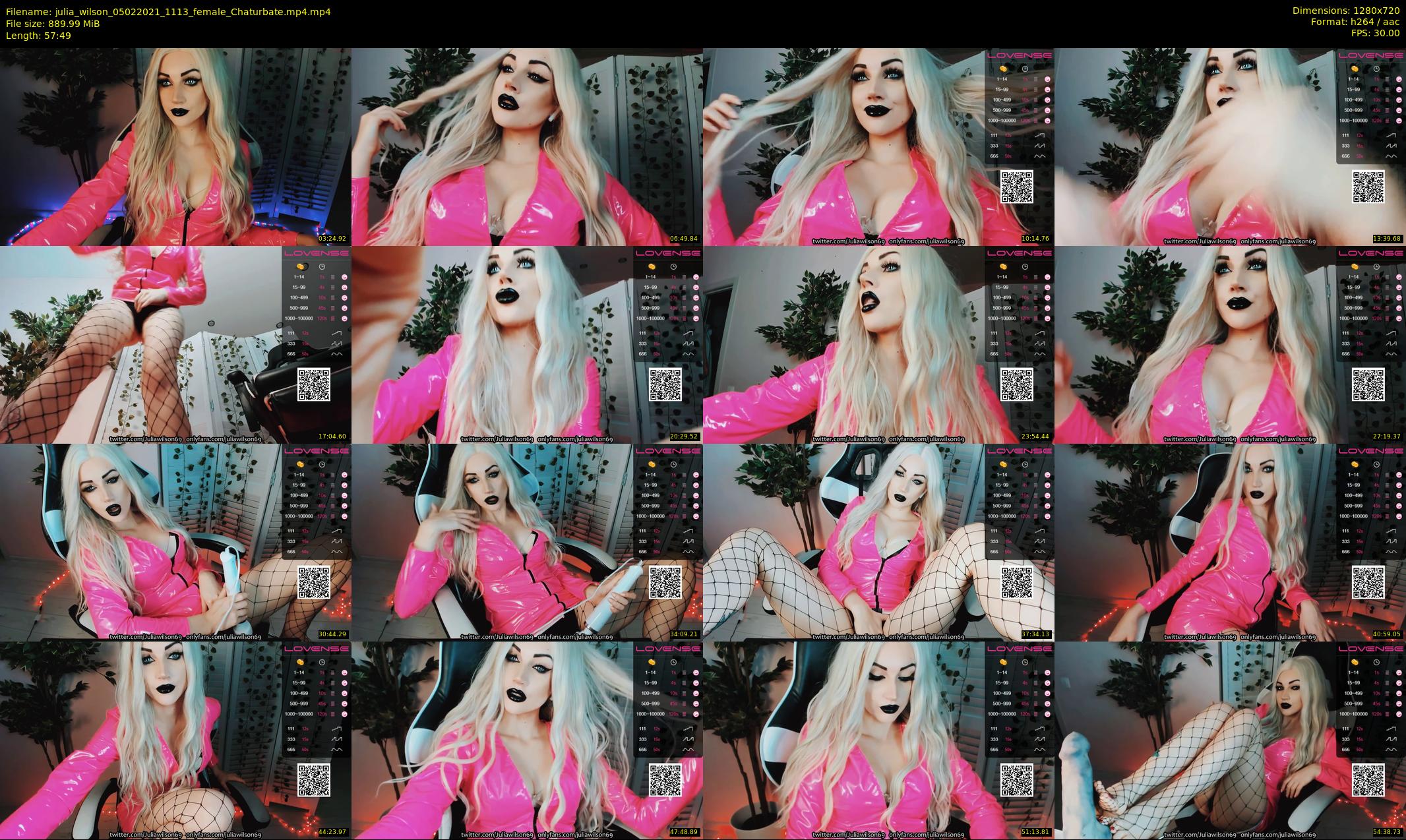 julia_wilson — 58 minute Chaturbate female cam show recording, 720p, Feb 5, 2021