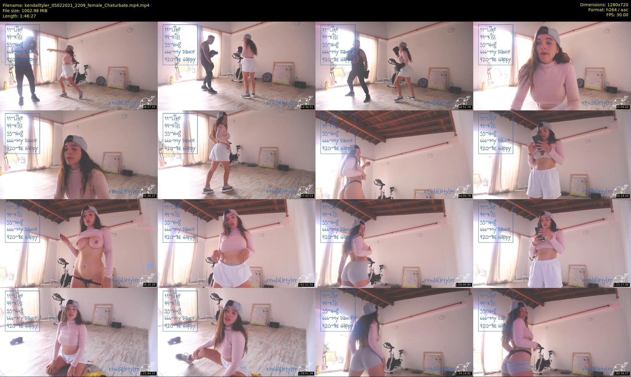kendalltyler — 107 minute Chaturbate female cam show recording, 720p, Feb 5, 2021