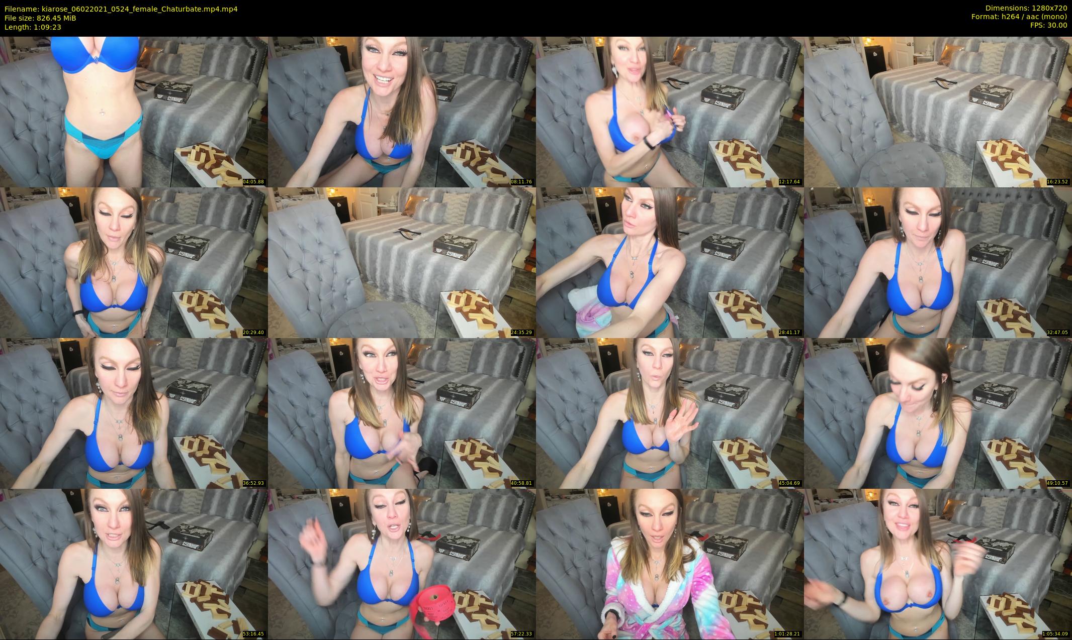 kiarose — 70 minute Chaturbate female cam show recording, 720p, Feb 6, 2021