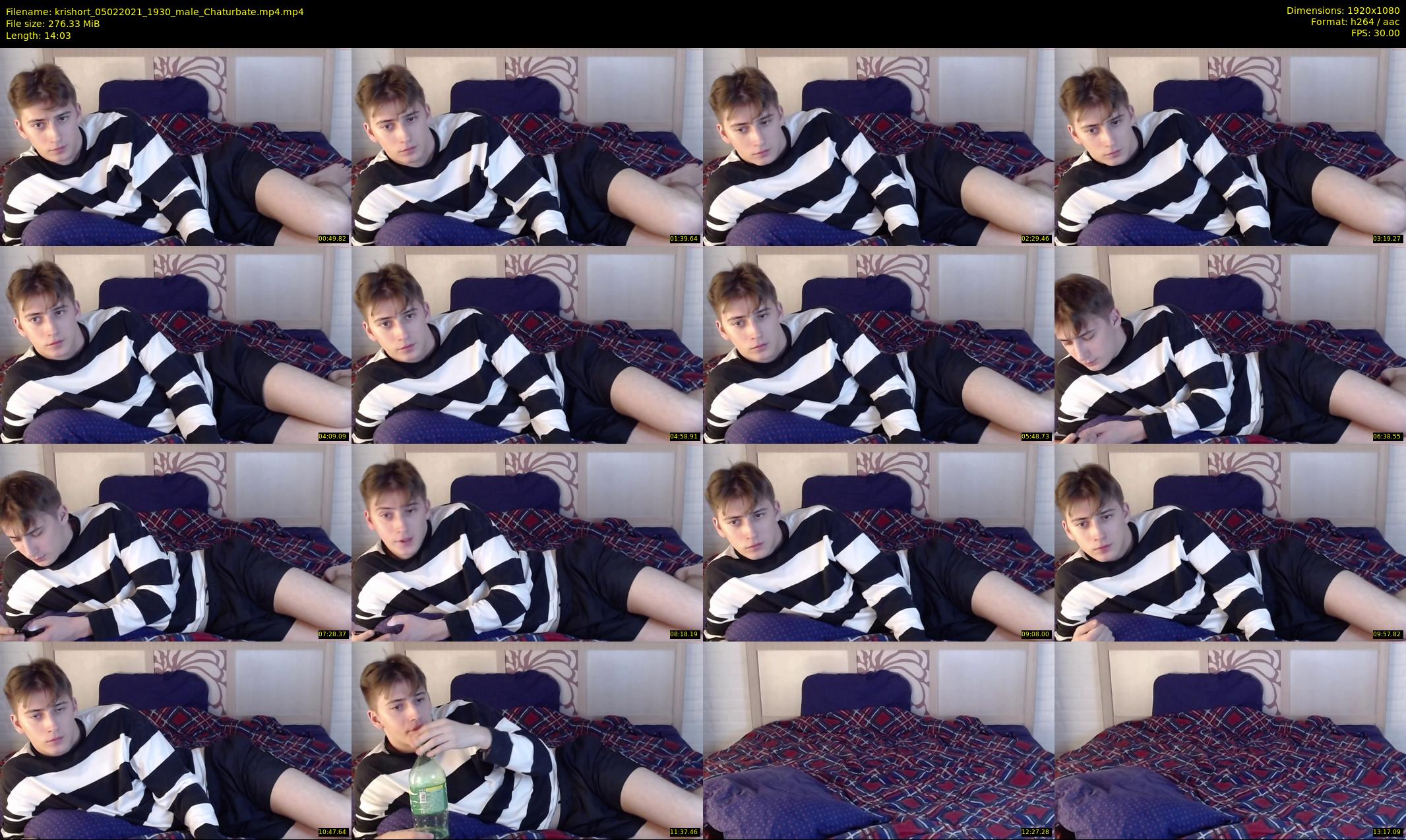 krishort — 15 minute Chaturbate male cam show recording, 1080p, Feb 5, 2021