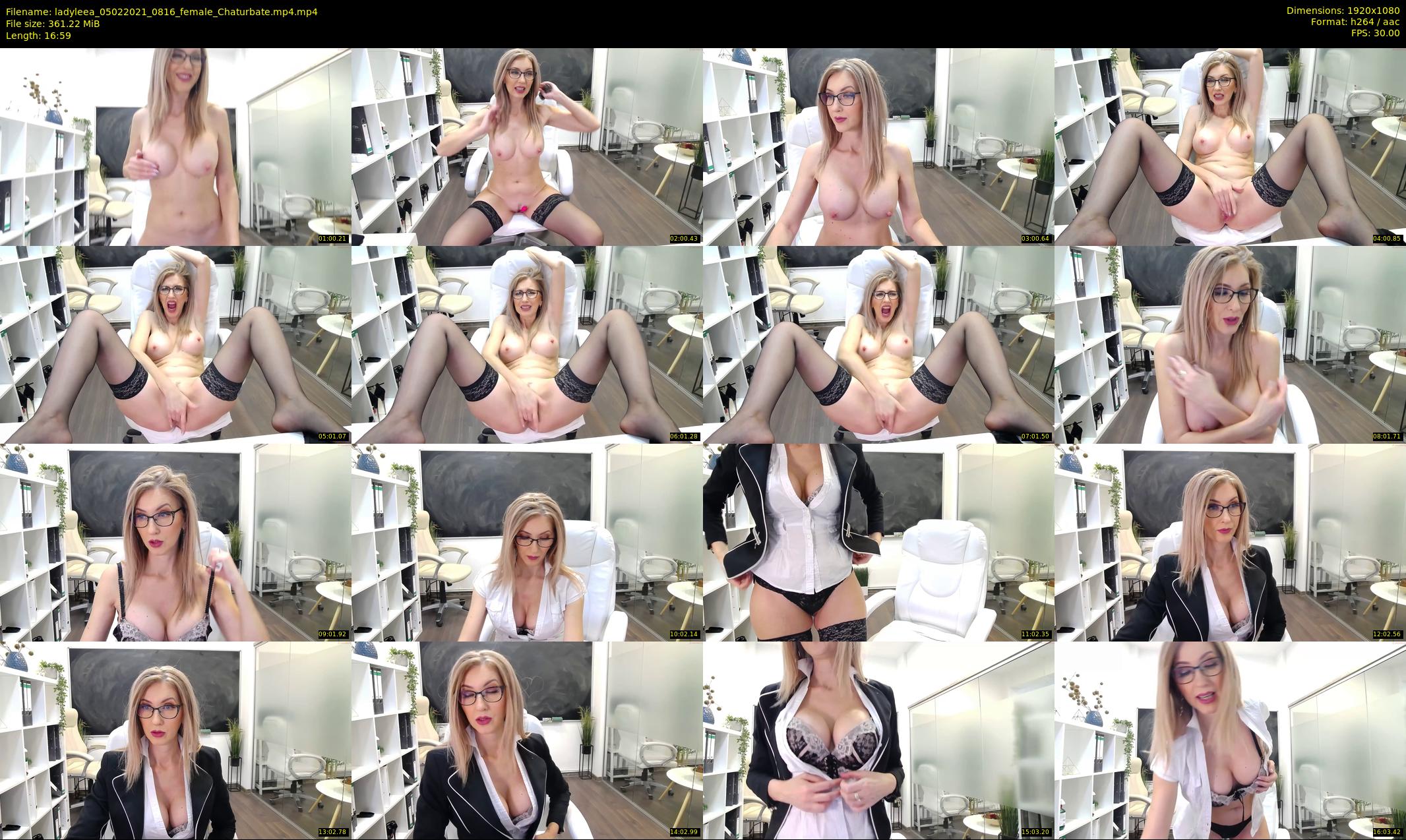 ladyleea — 17 minute Chaturbate female cam show recording, 1080p, Feb 5, 2021