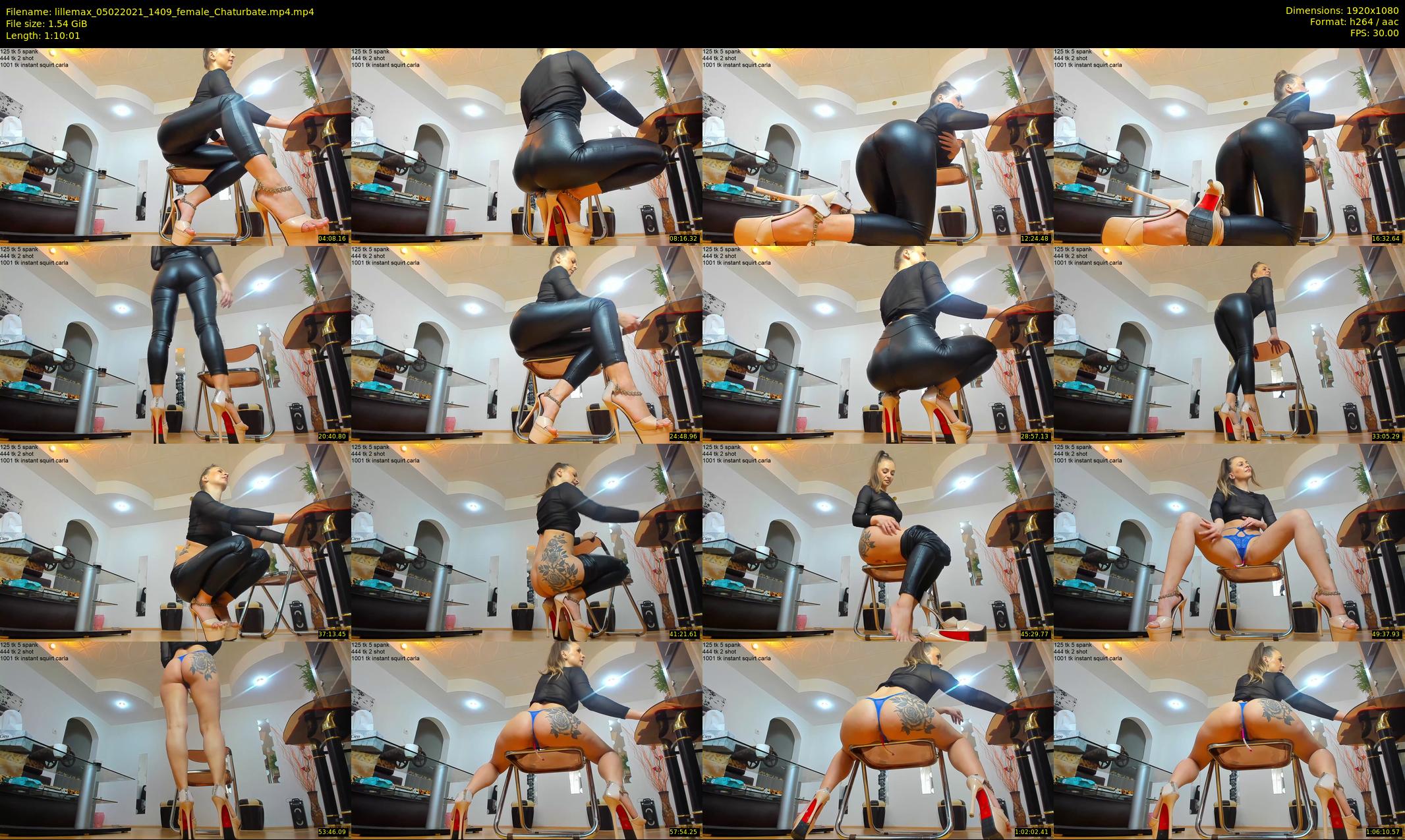 lillemax — 71 minute Chaturbate female cam show recording, 1080p, Feb 5, 2021