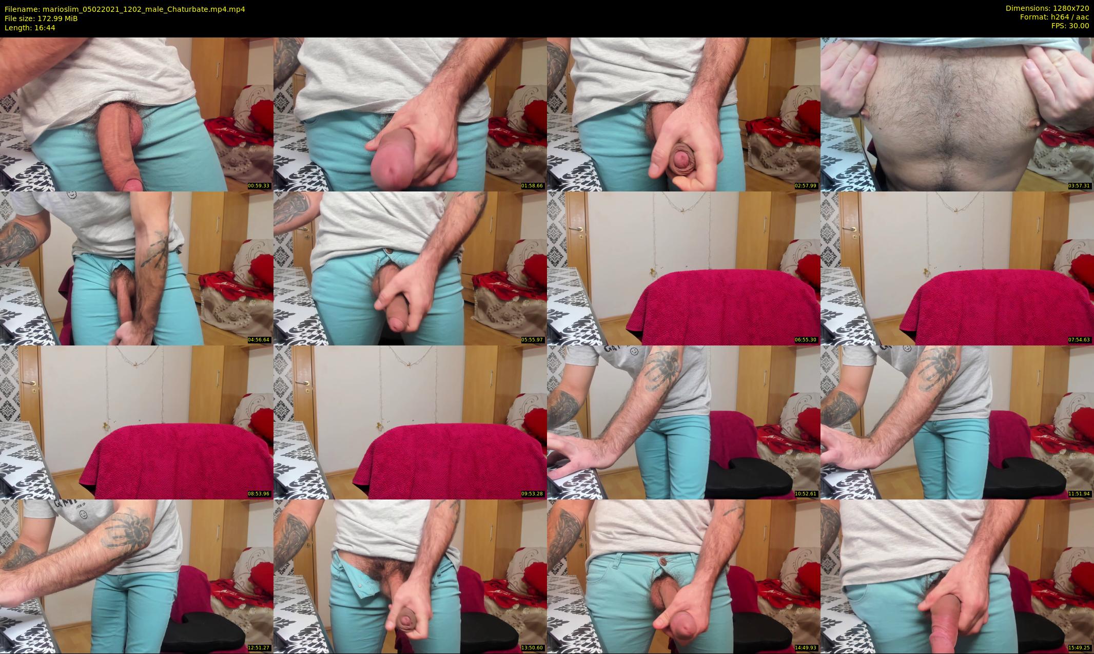 marioslim — 17 minute Chaturbate male cam show recording, 720p, Feb 5, 2021