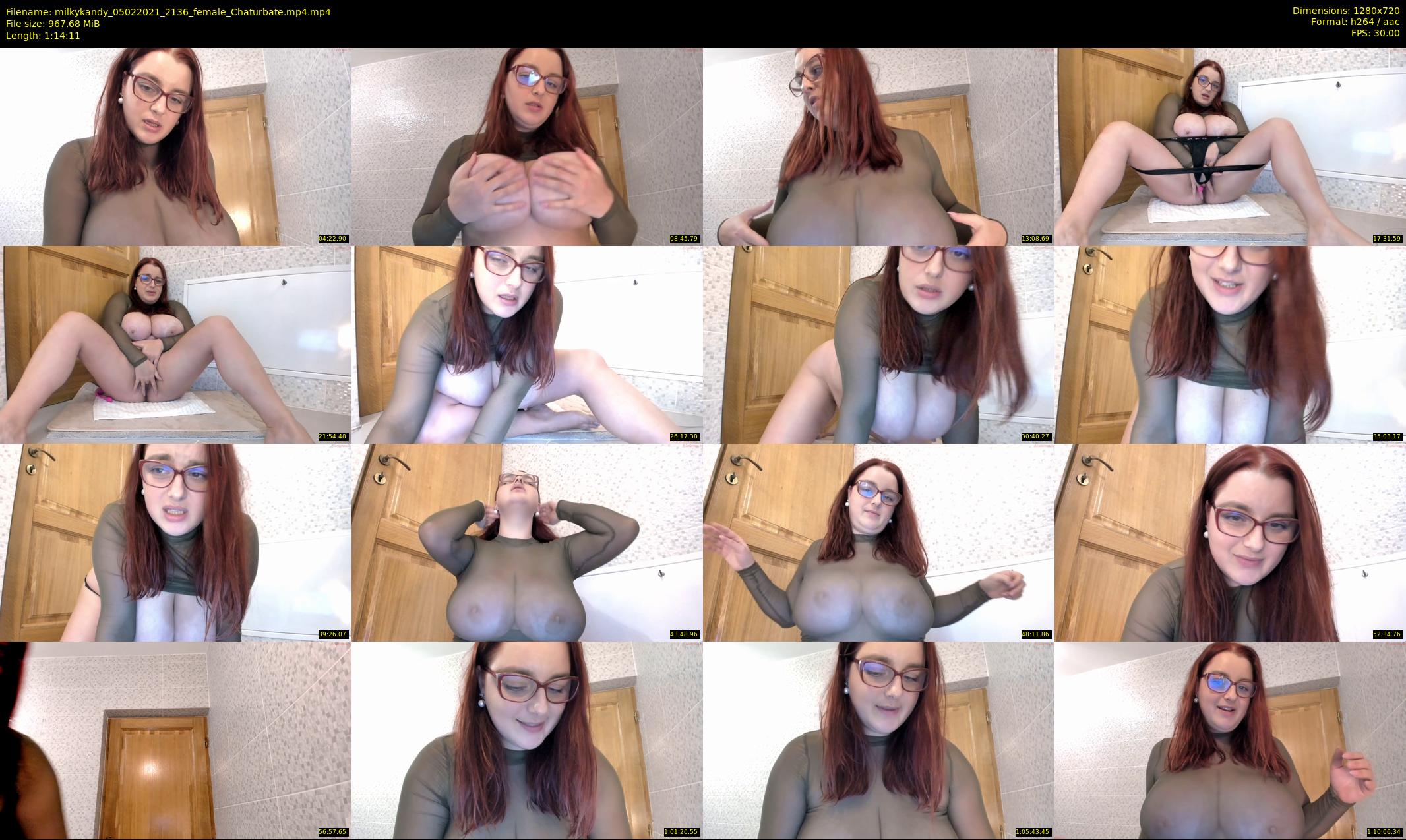 milkykandy — 75 minute Chaturbate female cam show recording, 720p, Feb 5, 2021