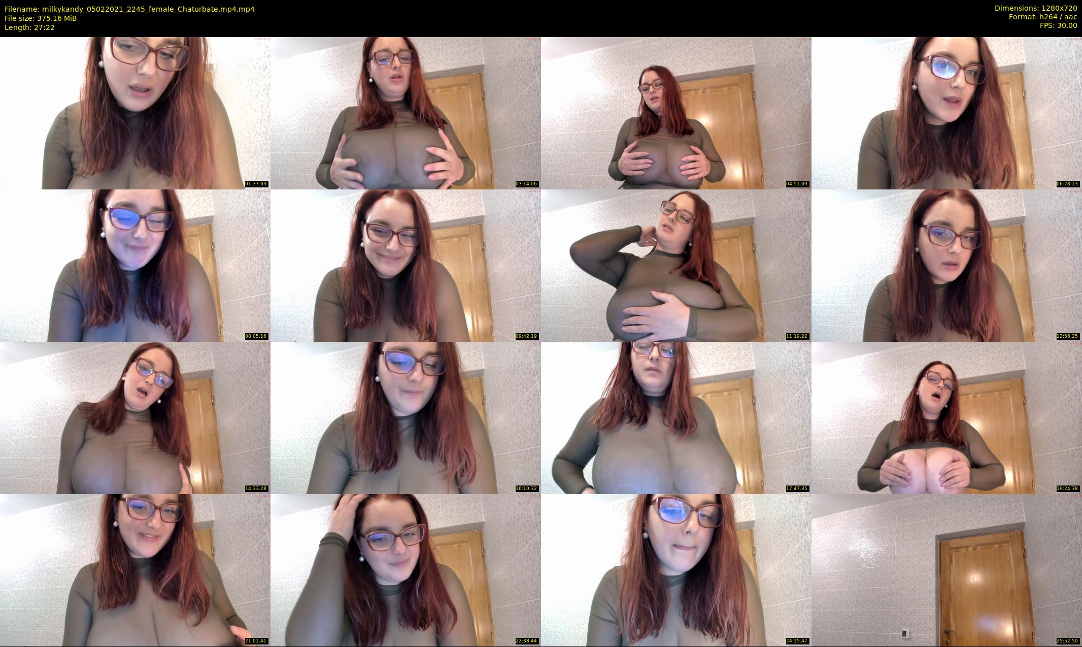 milkykandy — 28 minute Chaturbate female cam show recording, 720p, Feb 5, 2021