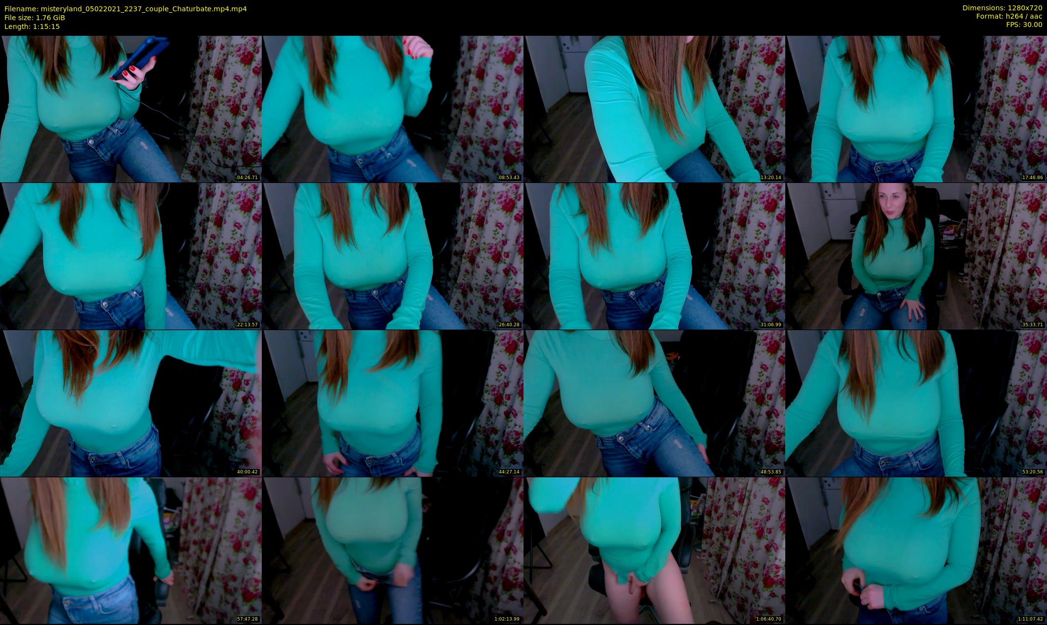 misteryland — 76 minute Chaturbate couple cam show recording, 720p, Feb 5, 2021