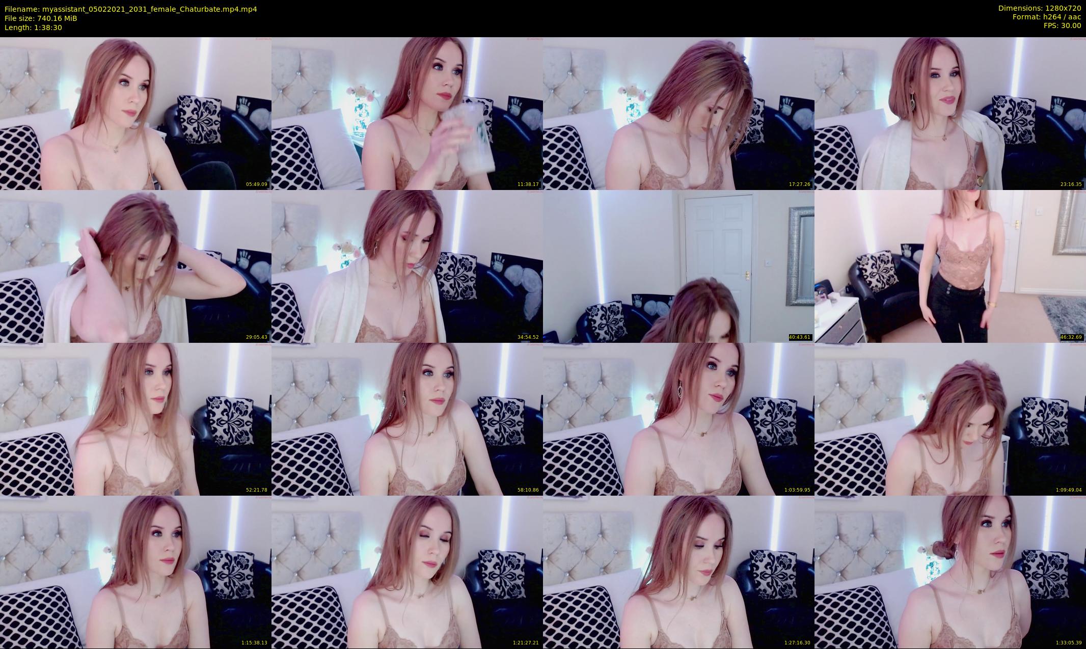 myassistant — 99 minute Chaturbate female cam show recording, 720p, Feb 5, 2021