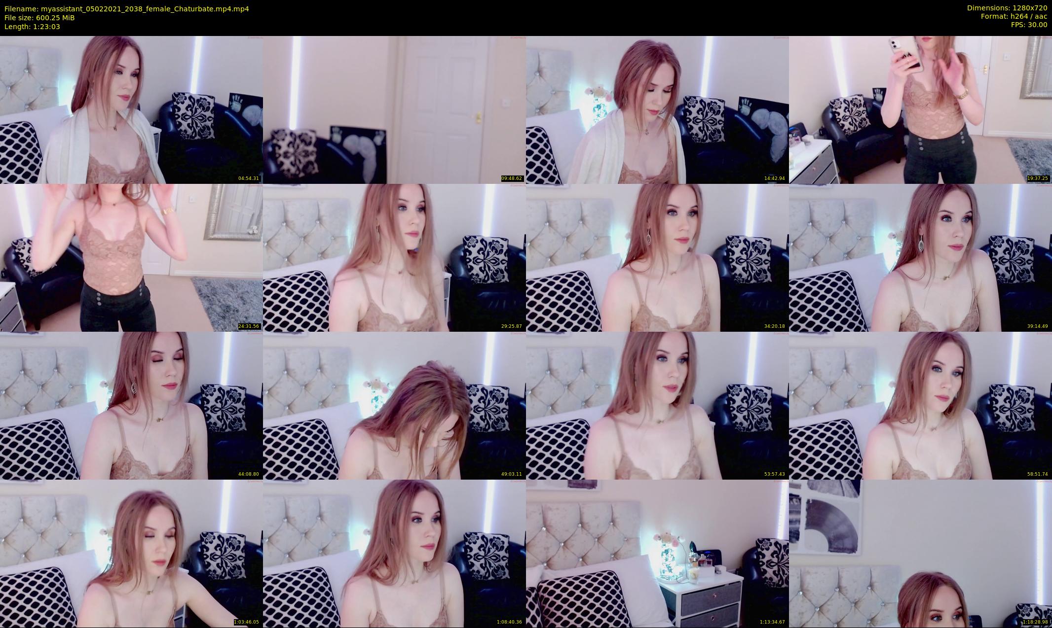 myassistant — 84 minute Chaturbate female cam show recording, 720p, Feb 5, 2021