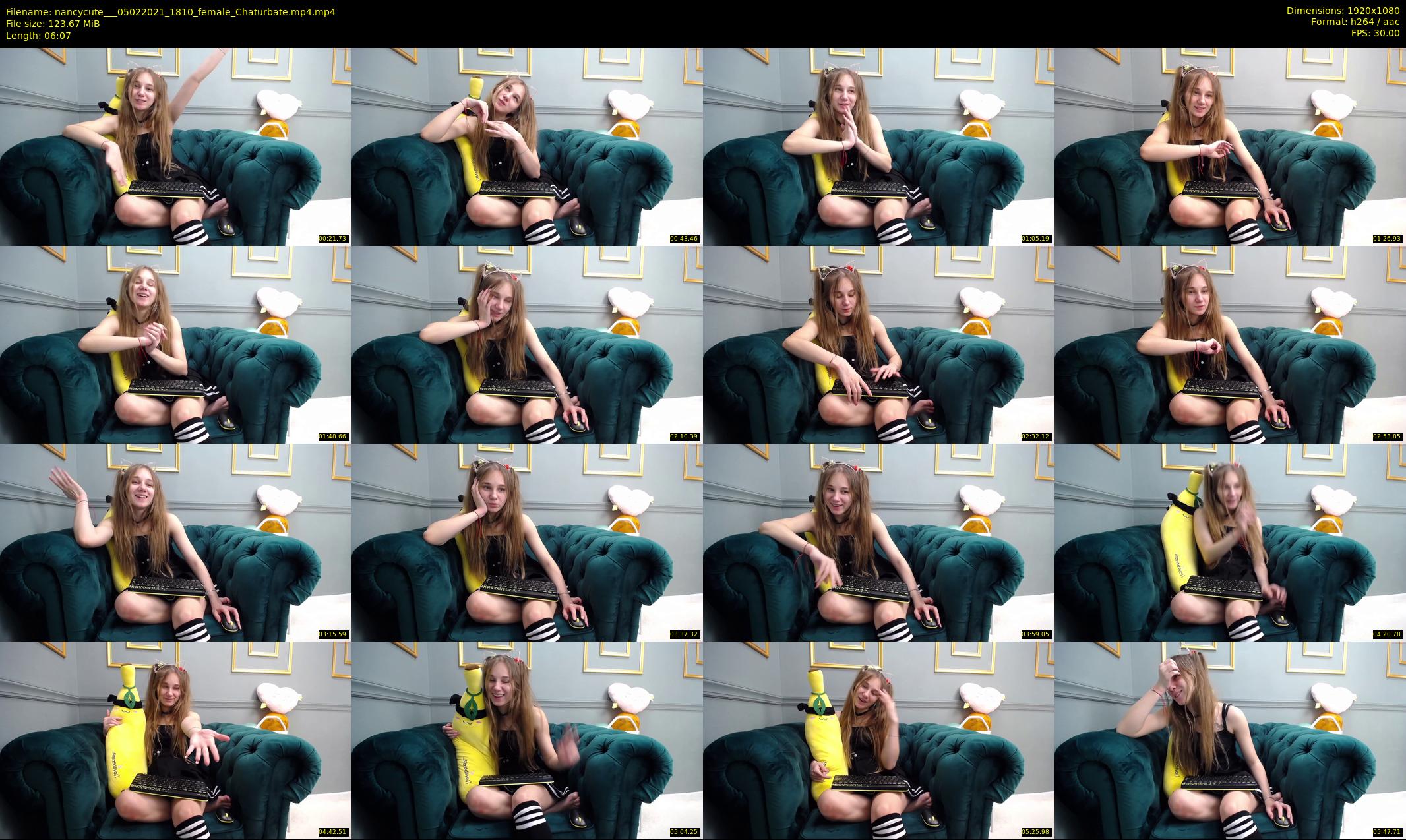 nancycute__ — 7 minute Chaturbate female cam show recording, 1080p, Feb 5, 2021