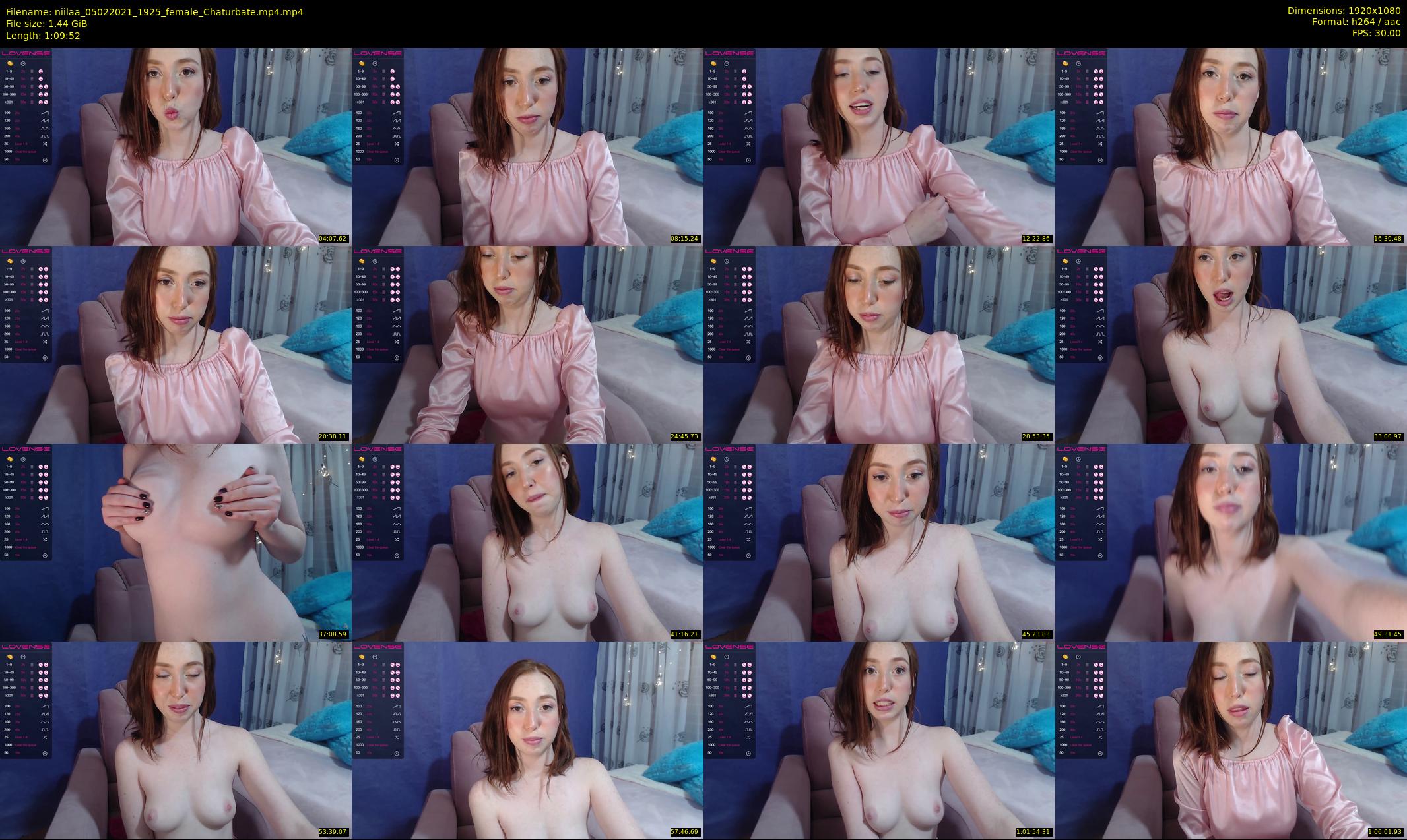 niilaa — 70 minute Chaturbate female cam show recording, 1080p, Feb 5, 2021