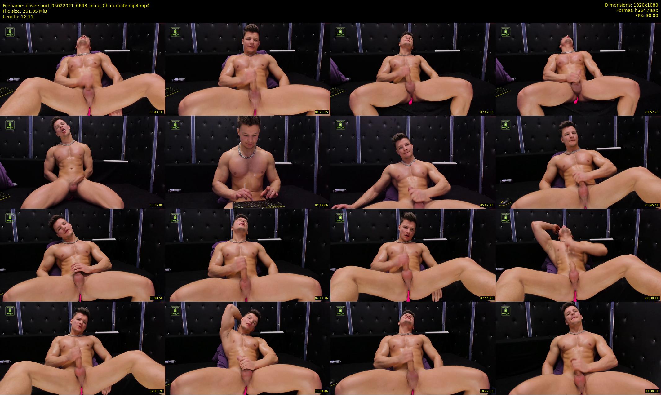 oliversport — 13 minute Chaturbate male cam show recording, 1080p, Feb 5, 2021