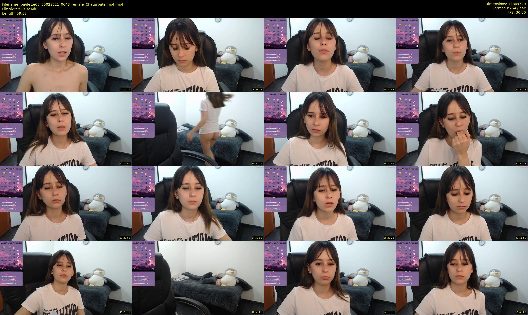 paulette65 — 60 minute Chaturbate female cam show recording, 720p, Feb 5, 2021