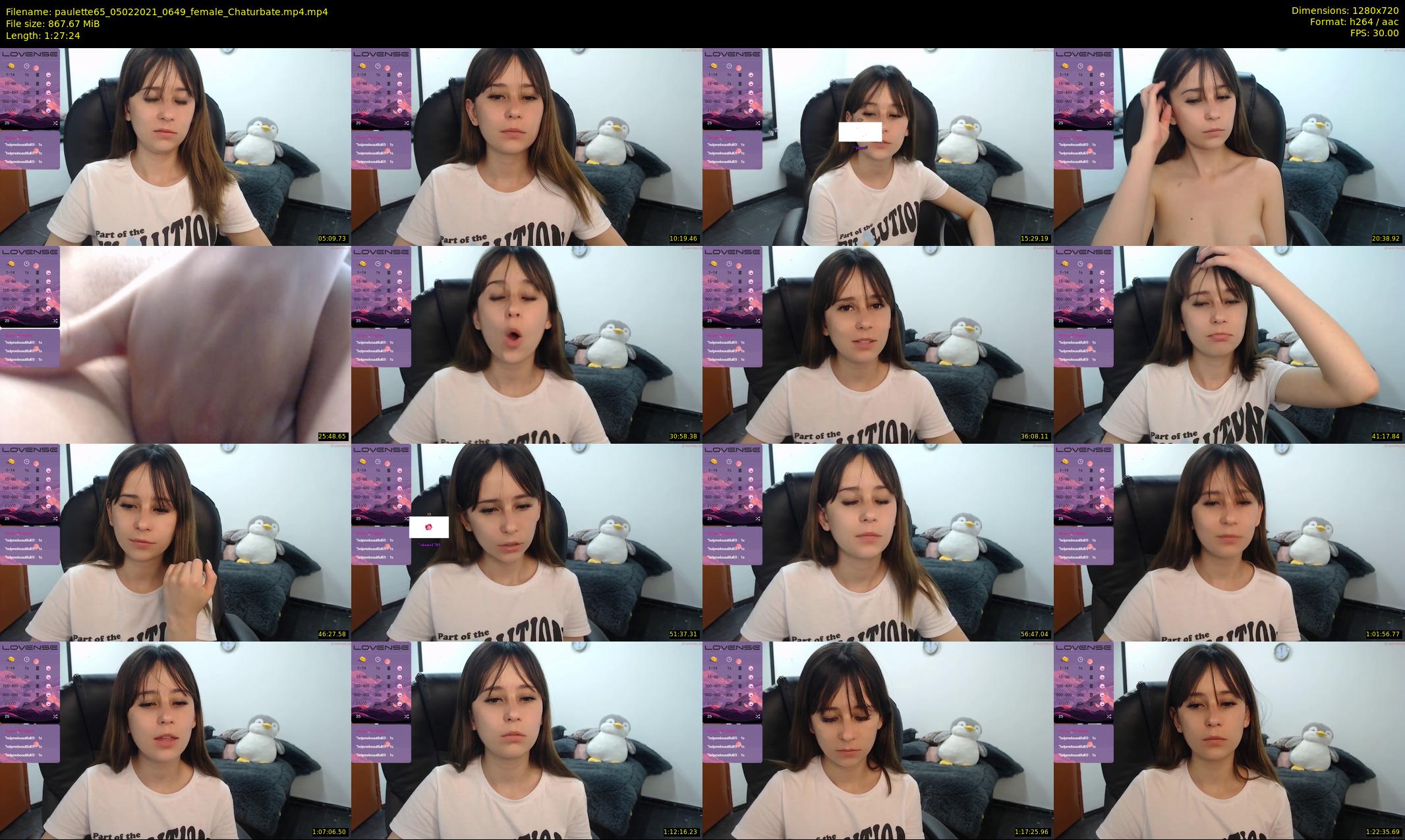 paulette65 — 88 minute Chaturbate female cam show recording, 720p, Feb 5, 2021