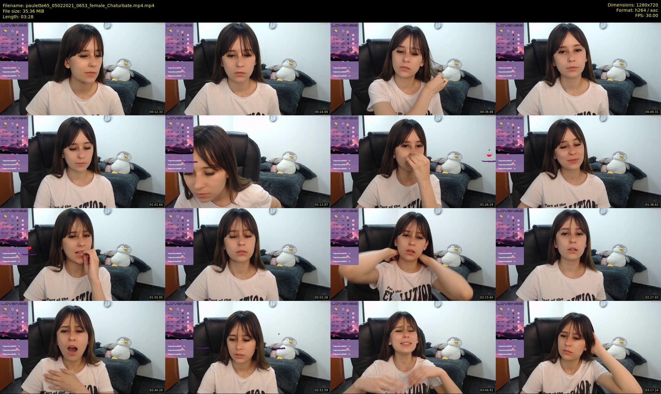 paulette65 — 4 minute Chaturbate female cam show recording, 720p, Feb 5, 2021