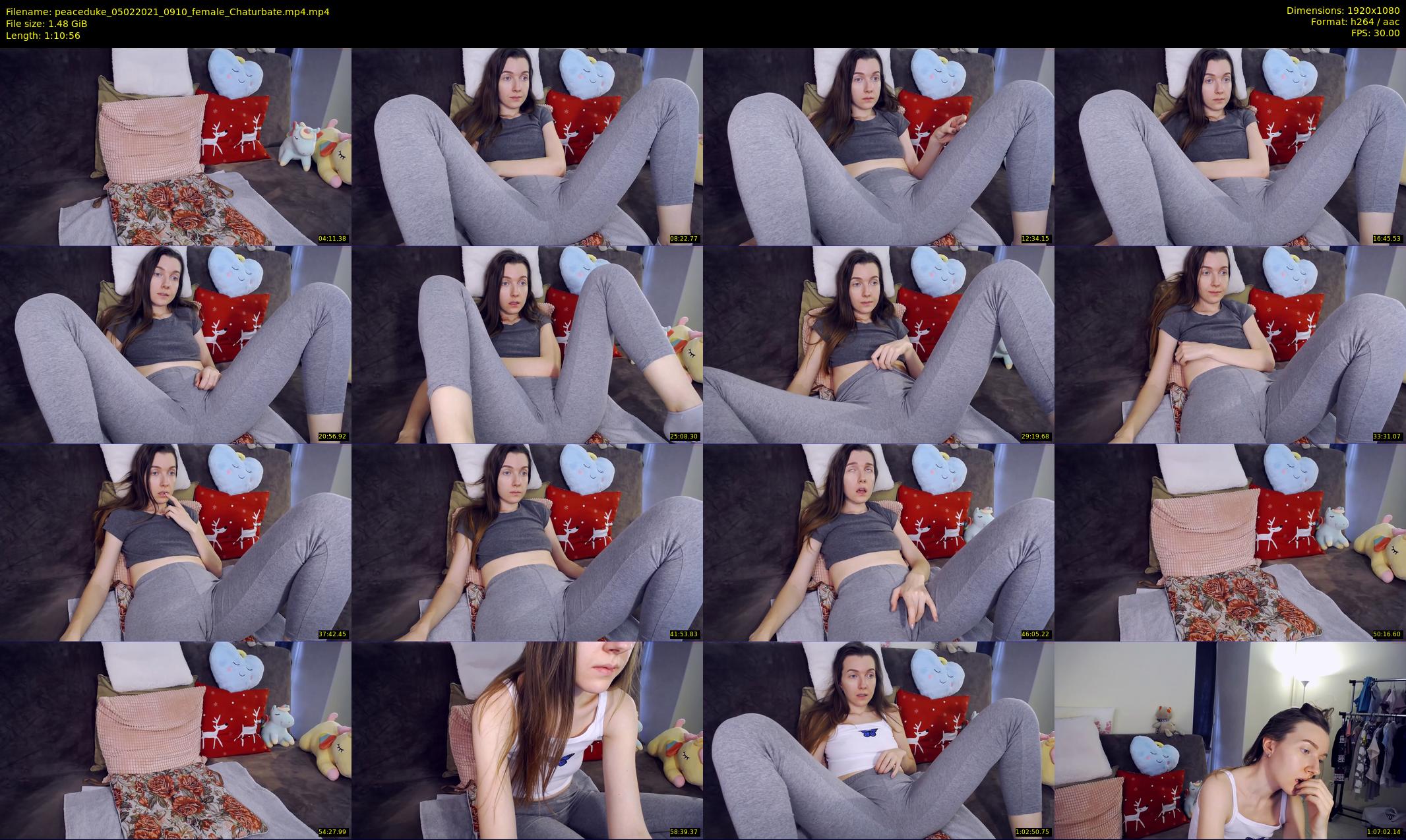 peaceduke — 71 minute Chaturbate female cam show recording, 1080p, Feb 5, 2021