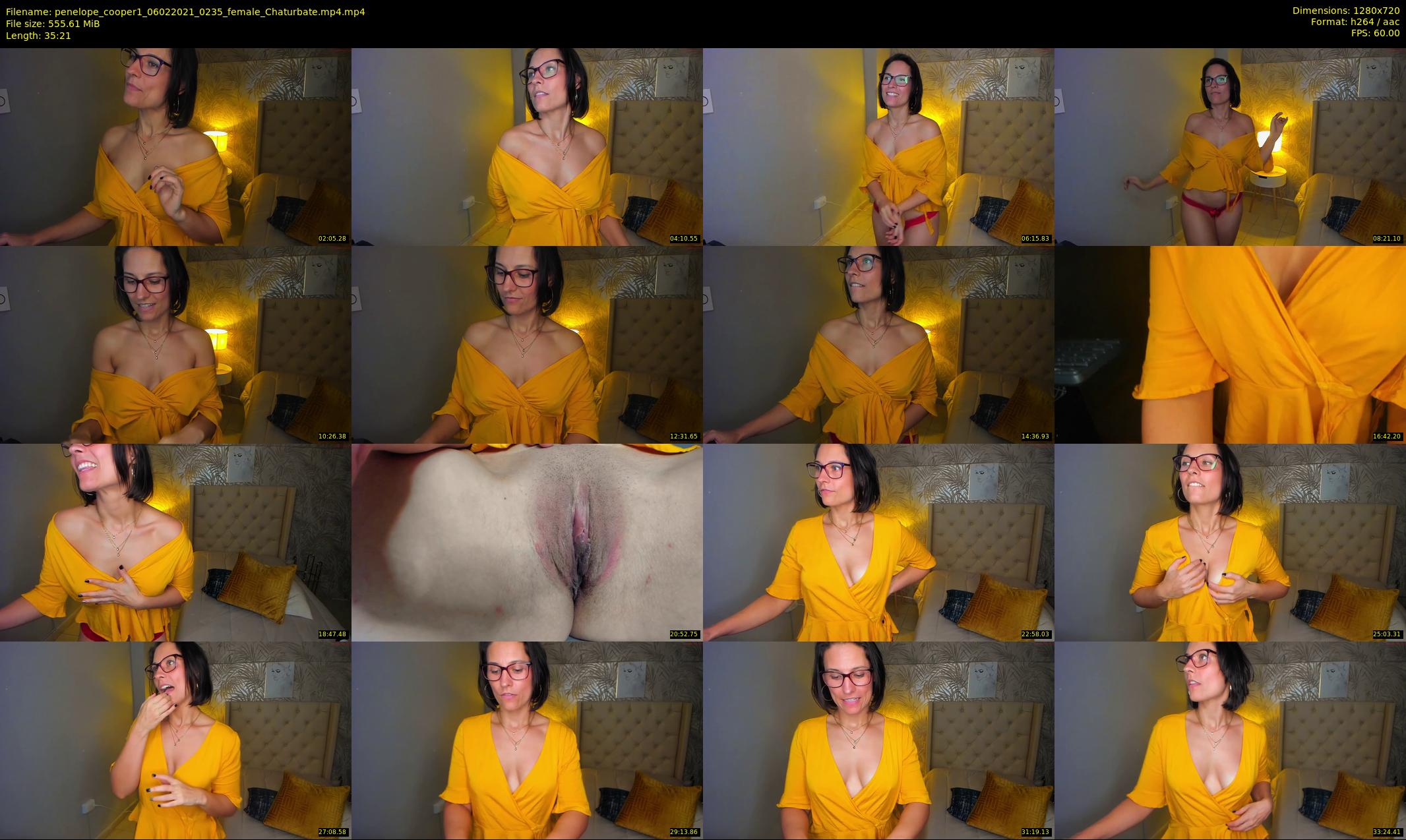 penelope_cooper1 — 36 minute Chaturbate female cam show recording, 720p, Feb 6, 2021