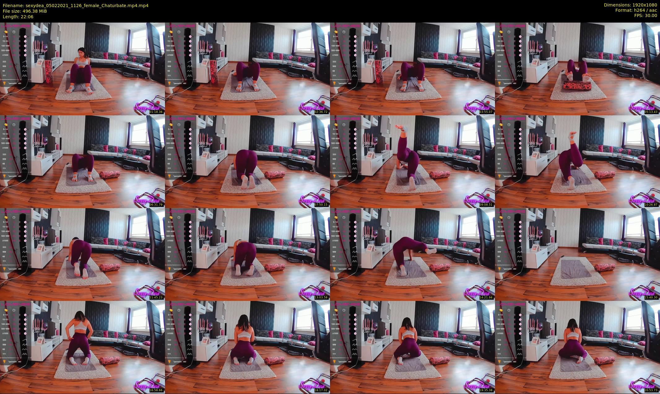 sexydea — 23 minute Chaturbate female cam show recording, 1080p, Feb 5, 2021
