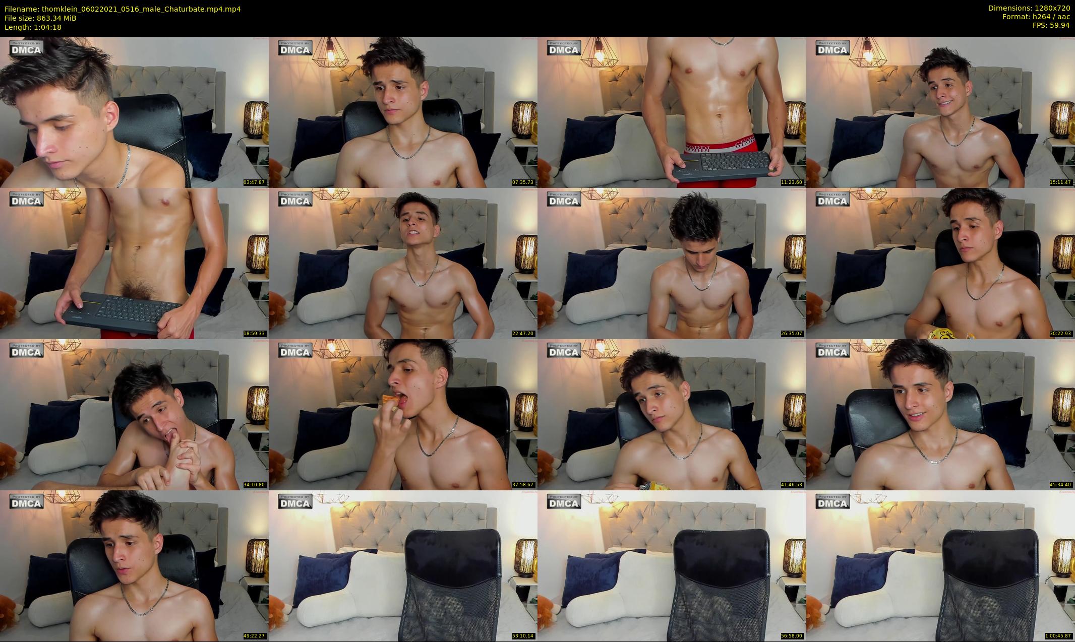 thomklein — 65 minute Chaturbate male cam show recording, 720p, Feb 6, 2021